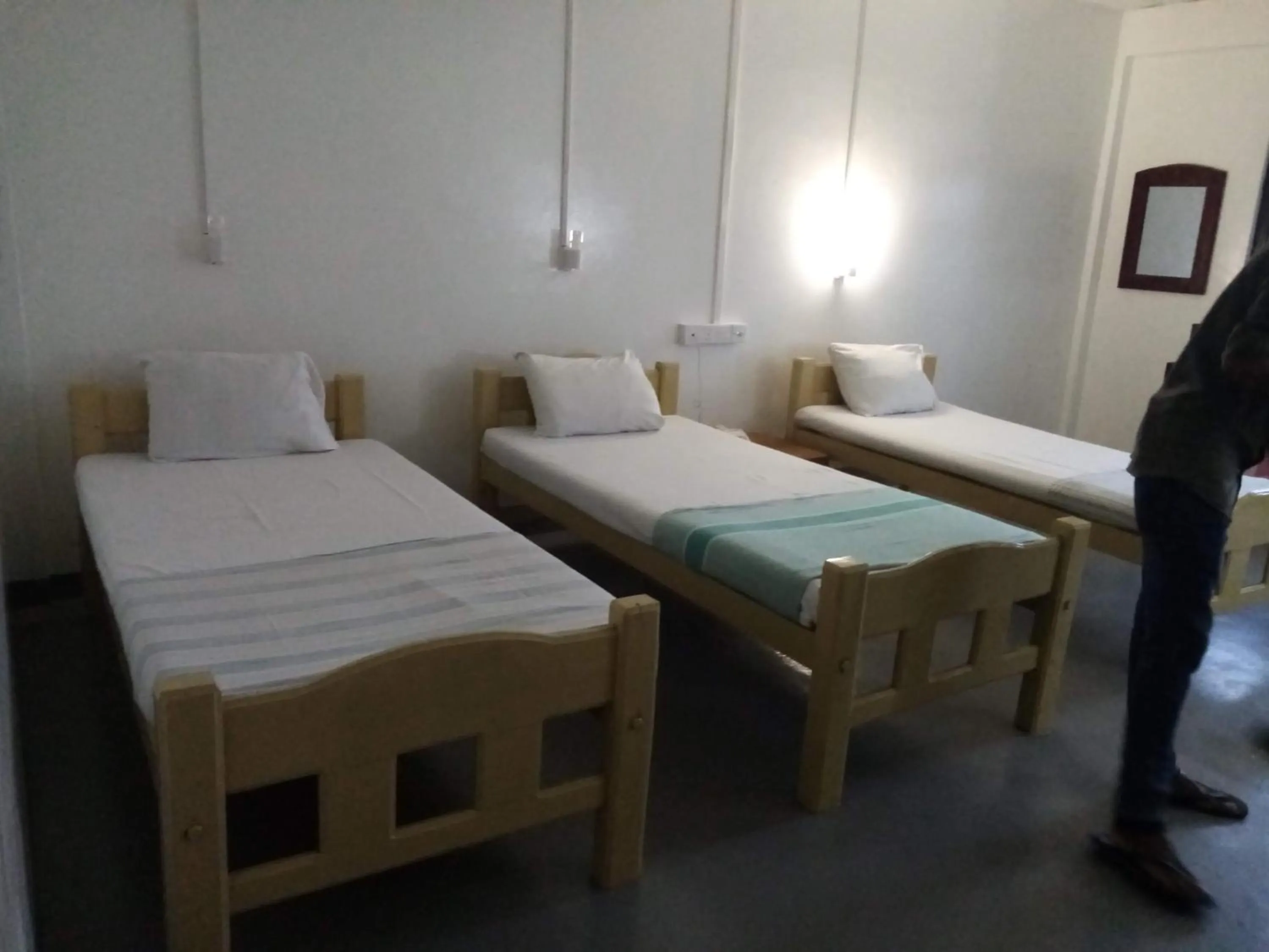 Bed in AKR Hotel Kilinochchi