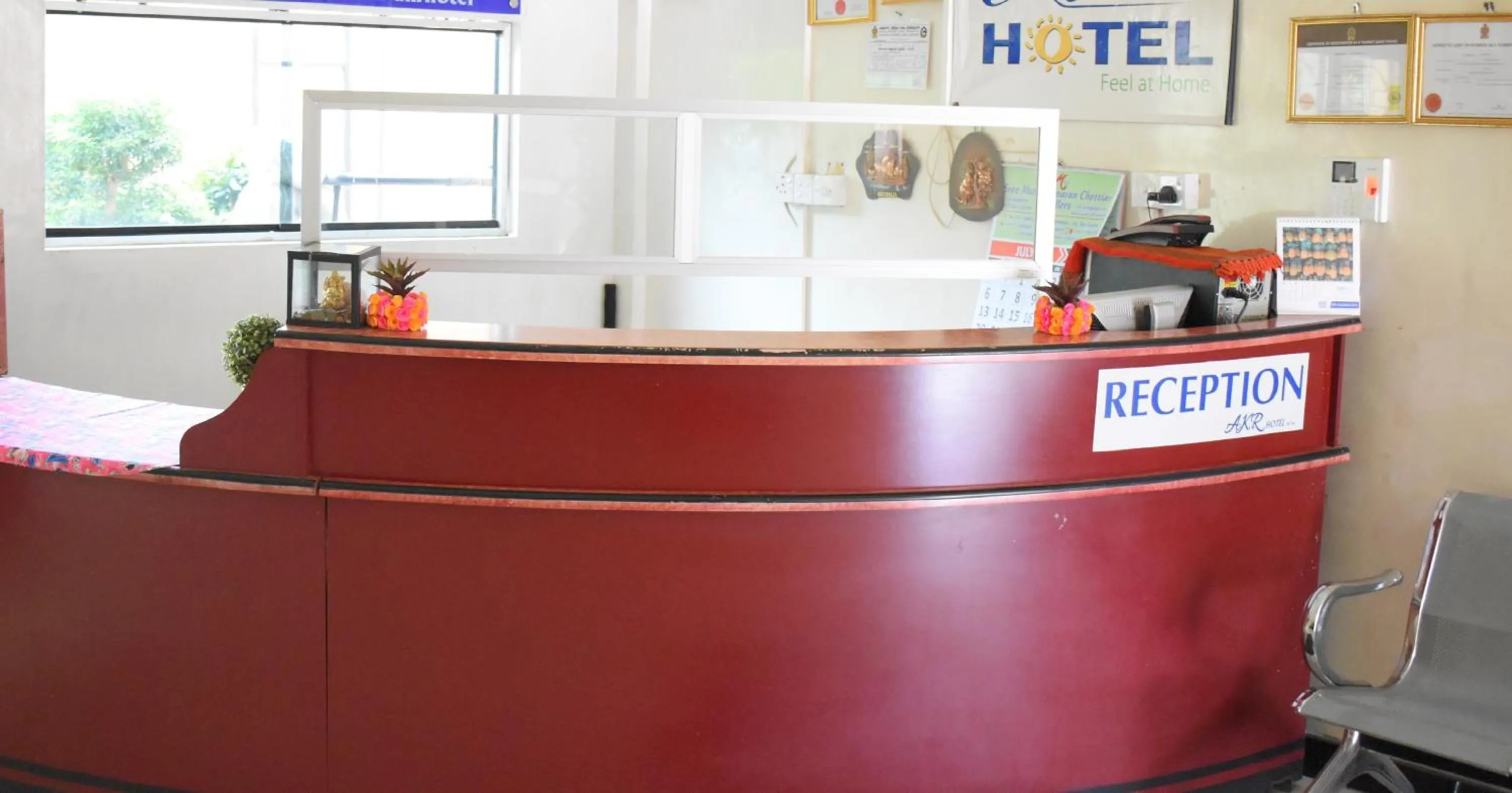 Lobby or reception in AKR Hotel Kilinochchi