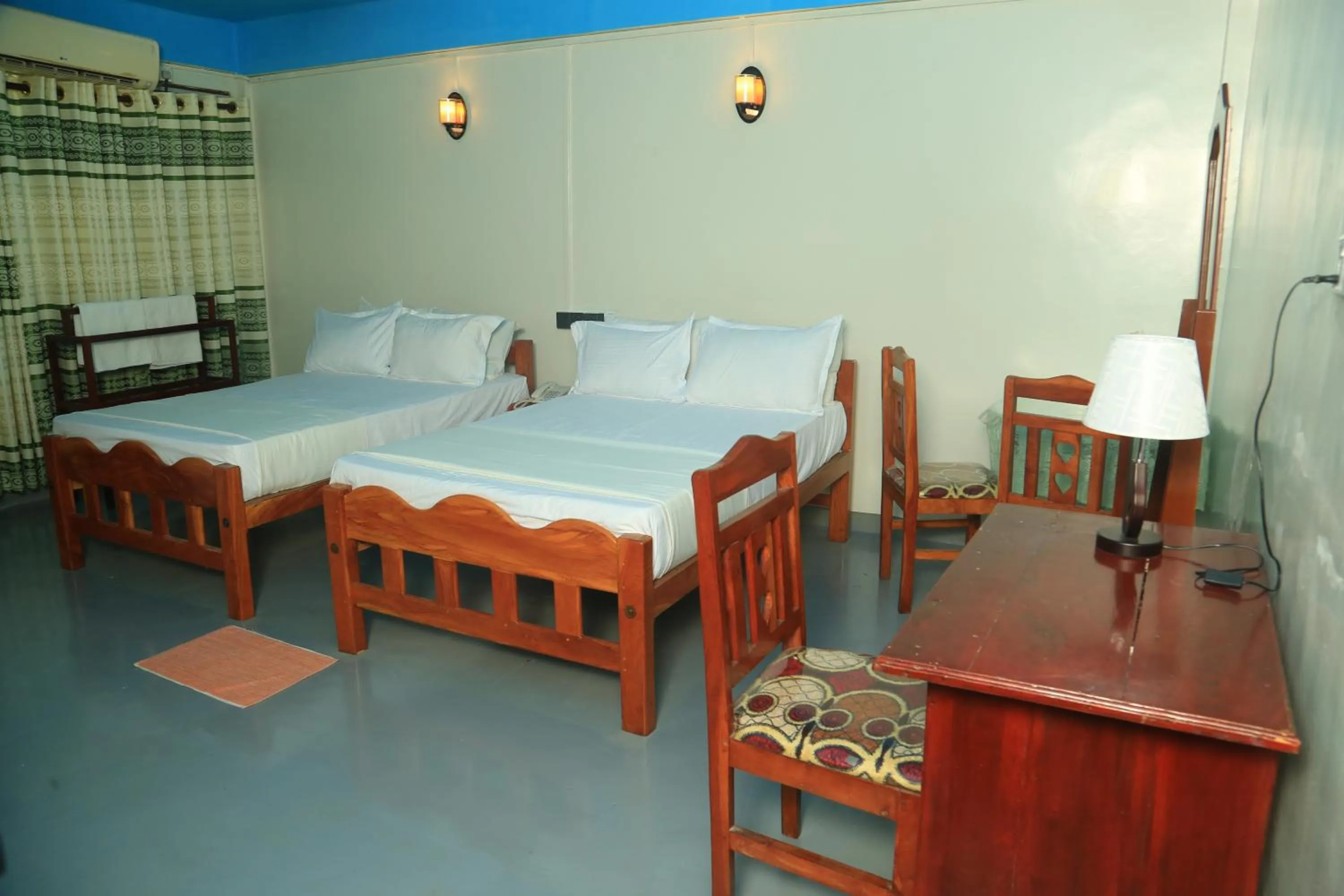Bed in AKR Hotel Kilinochchi
