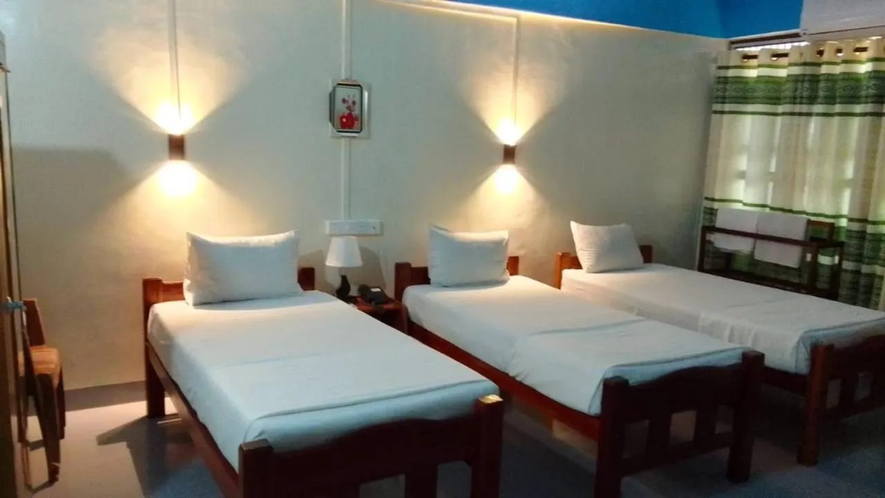 Bed in AKR Hotel Kilinochchi