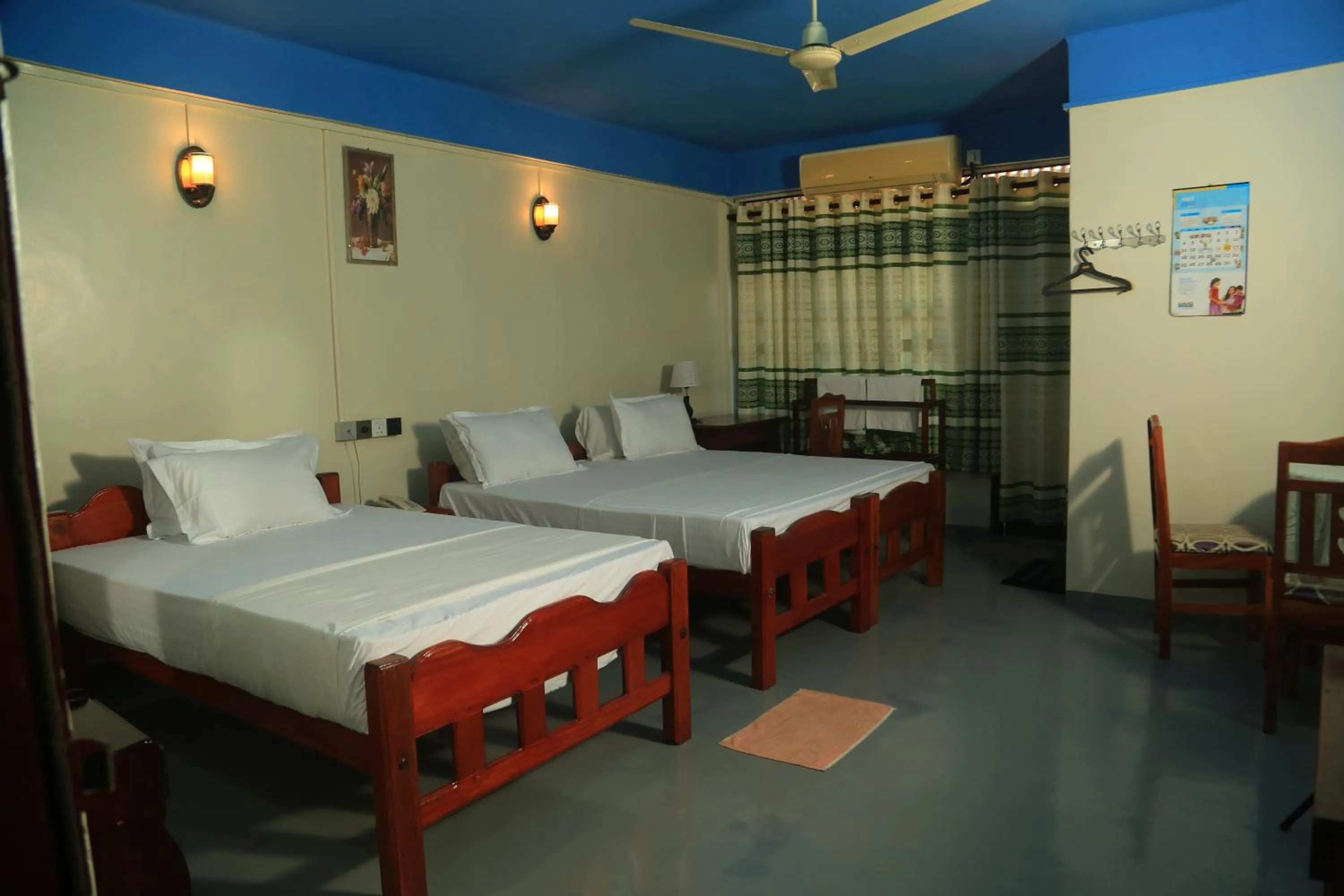 Bed in AKR Hotel Kilinochchi