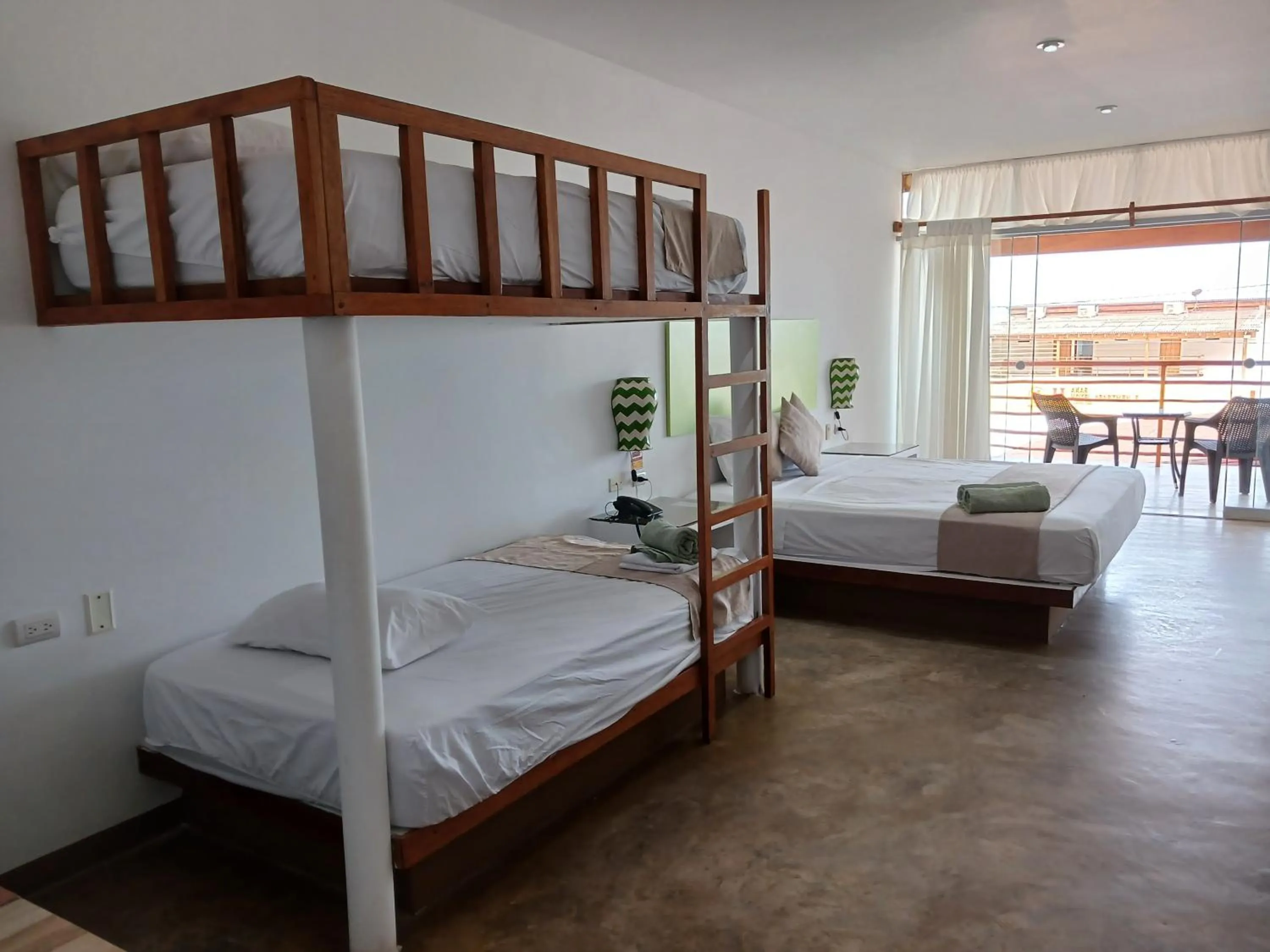 Bed in Akas Hotel Apartamentos