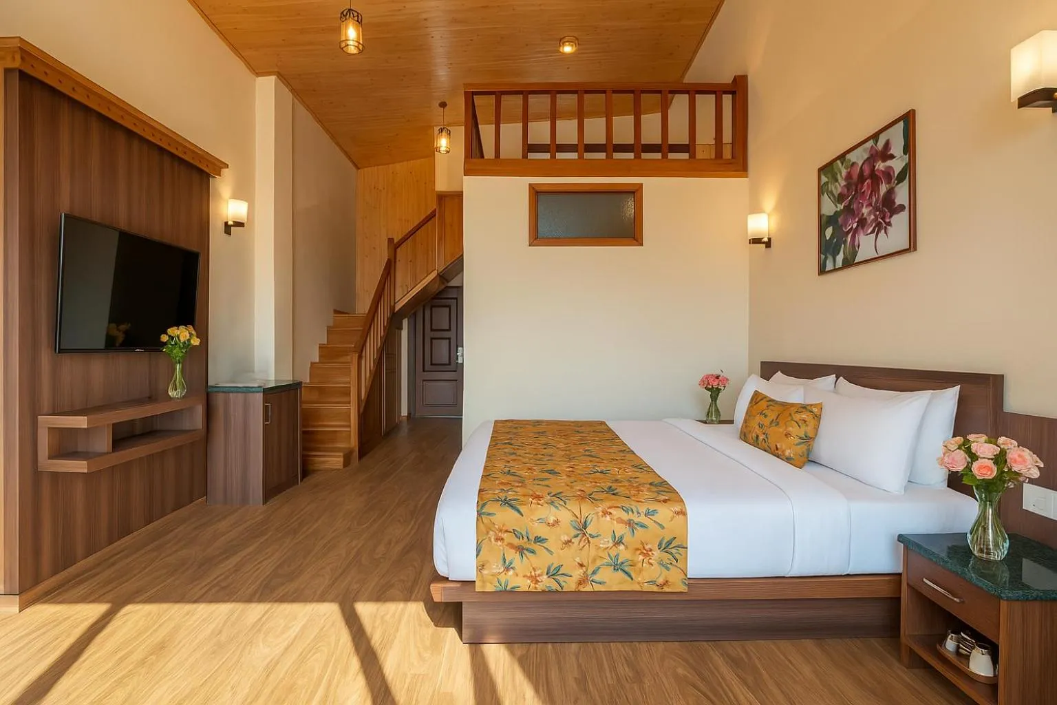 Bed in Summit Namnang Courtyard & Spa Near Mg Marg