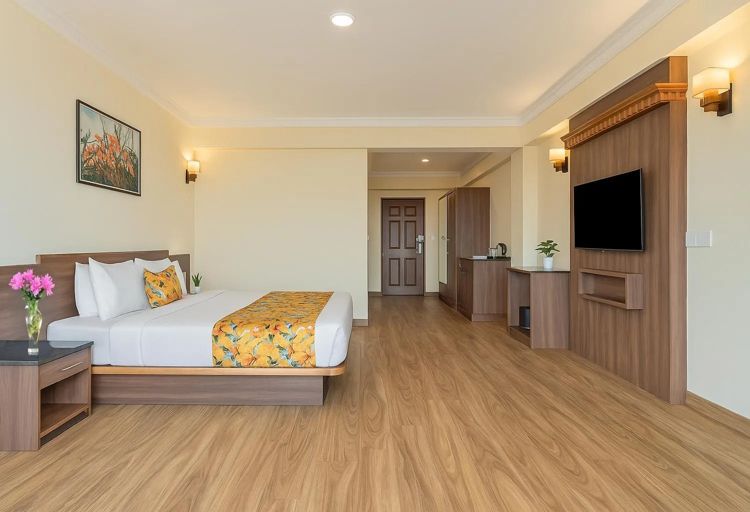 Bed in Summit Namnang Courtyard & Spa Near Mg Marg