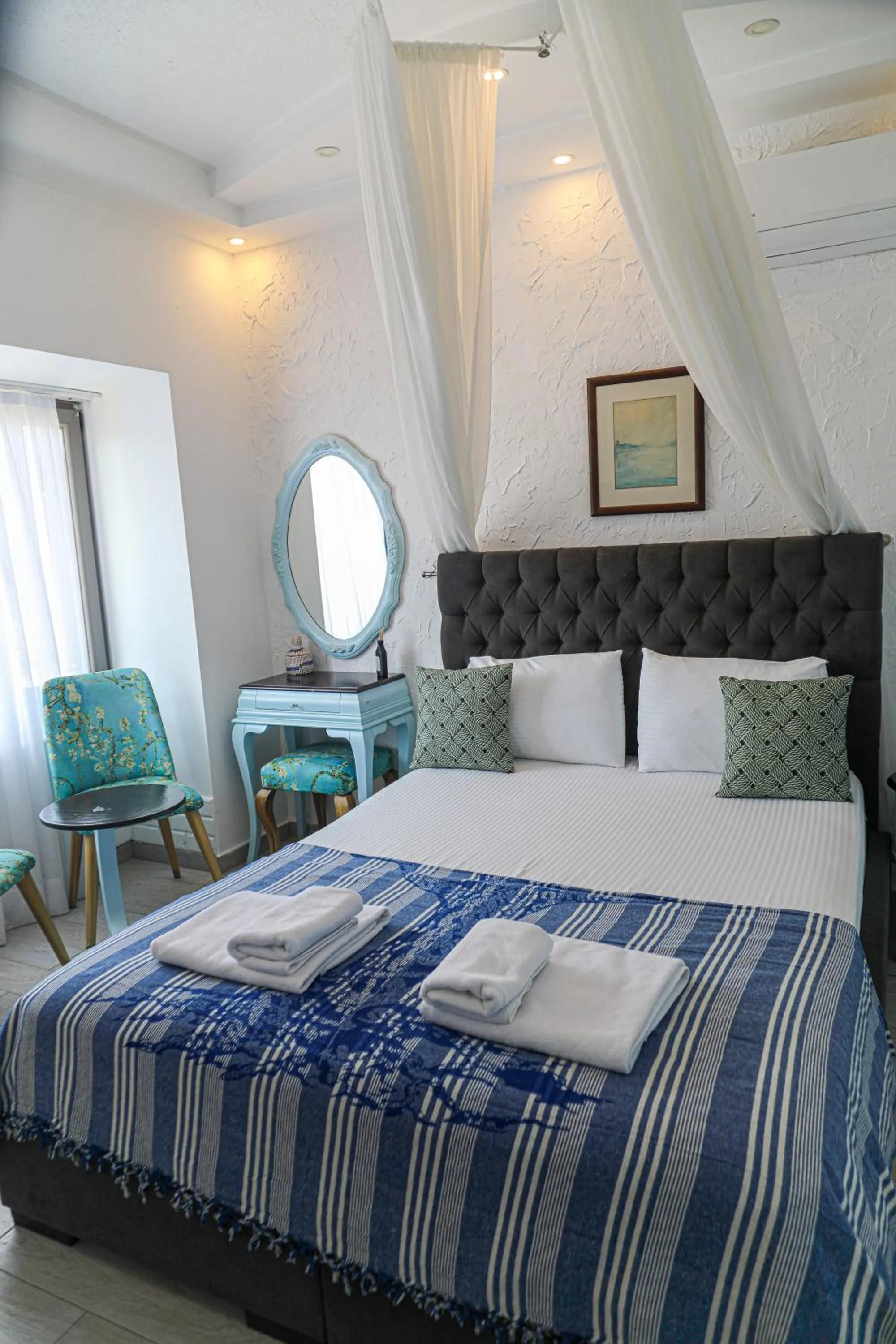 Bedroom, Bed in Bambu Urla Otel