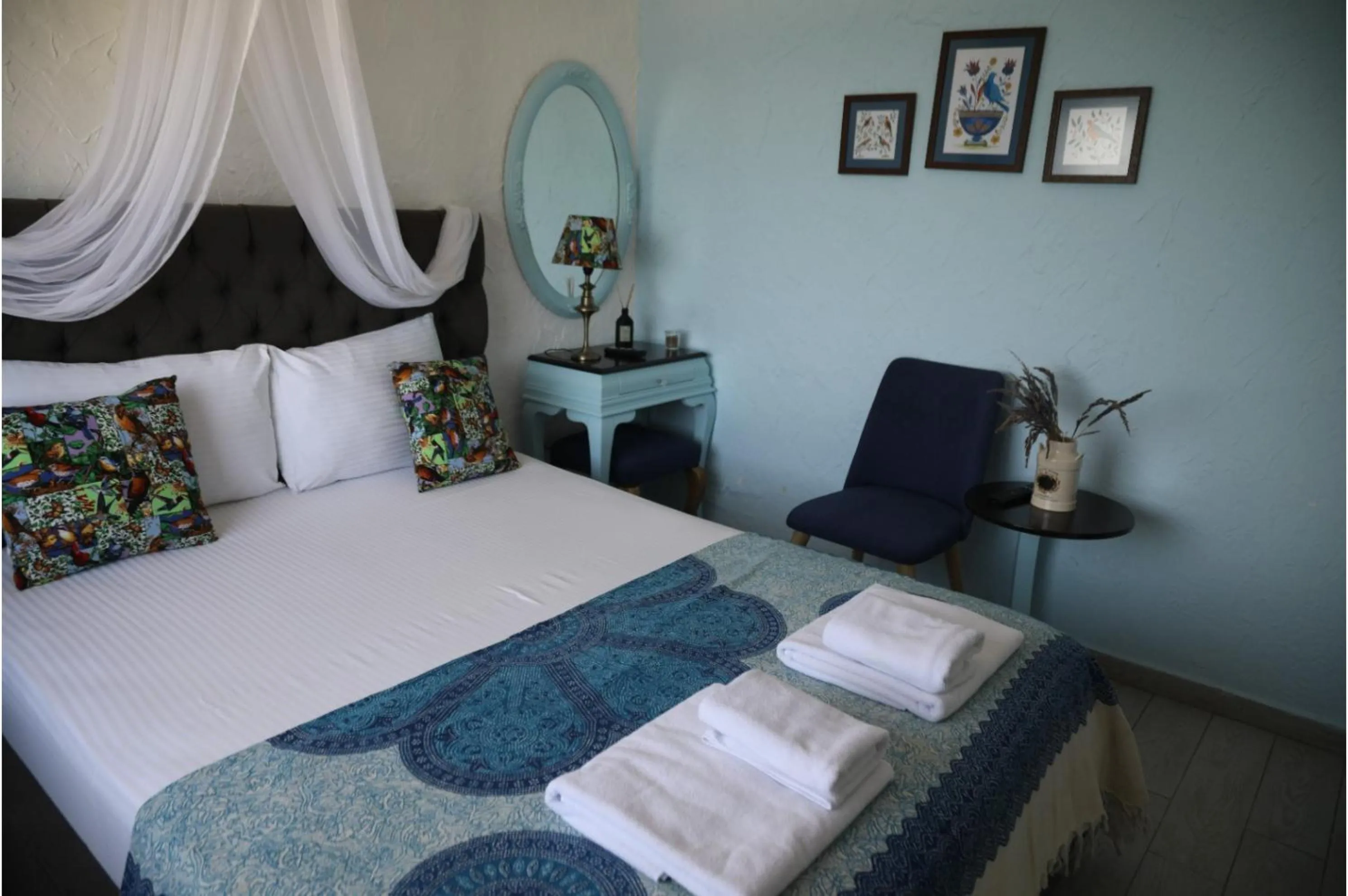 Bed in Bambu Urla Otel