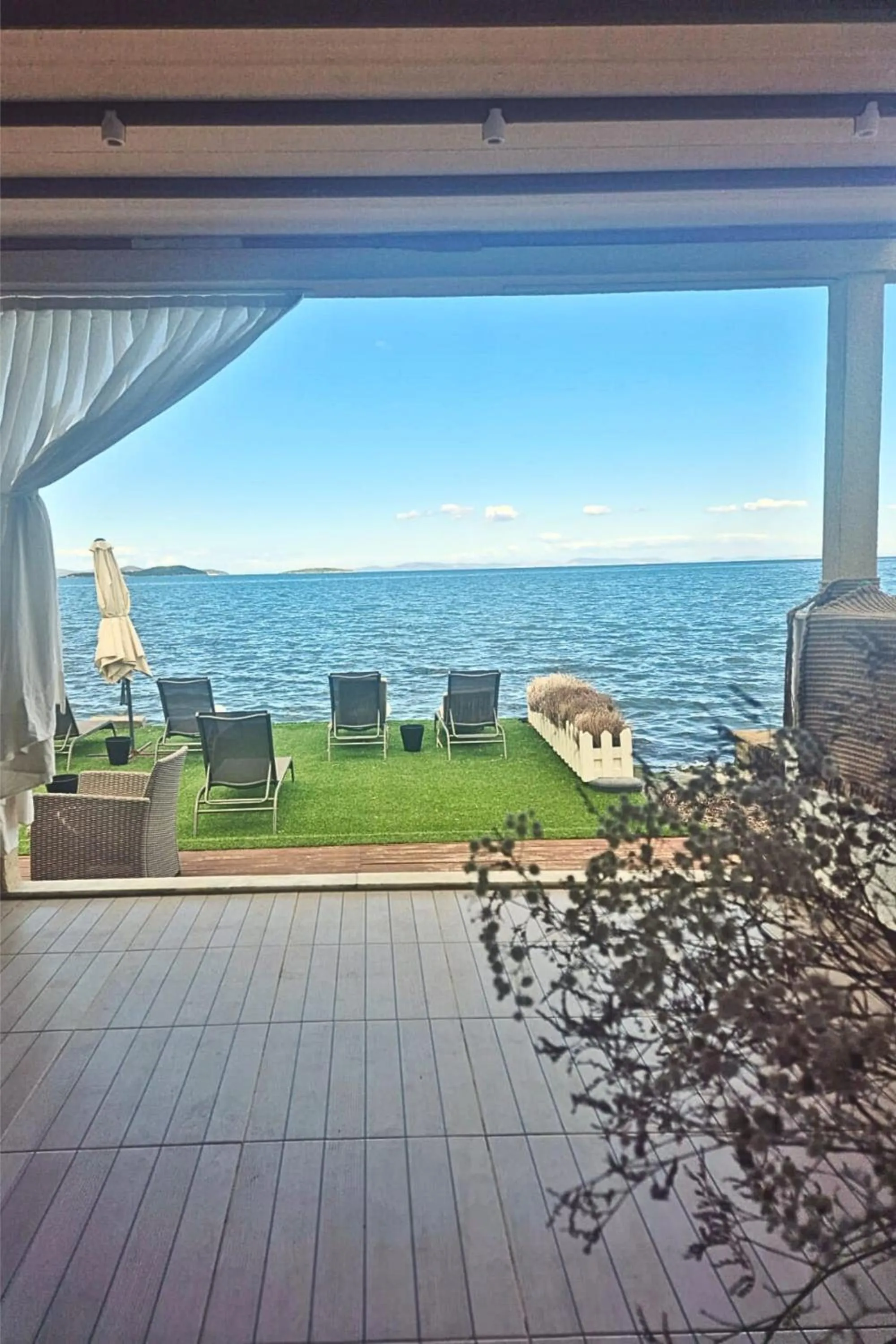 Balcony/Terrace in Bambu Urla Otel