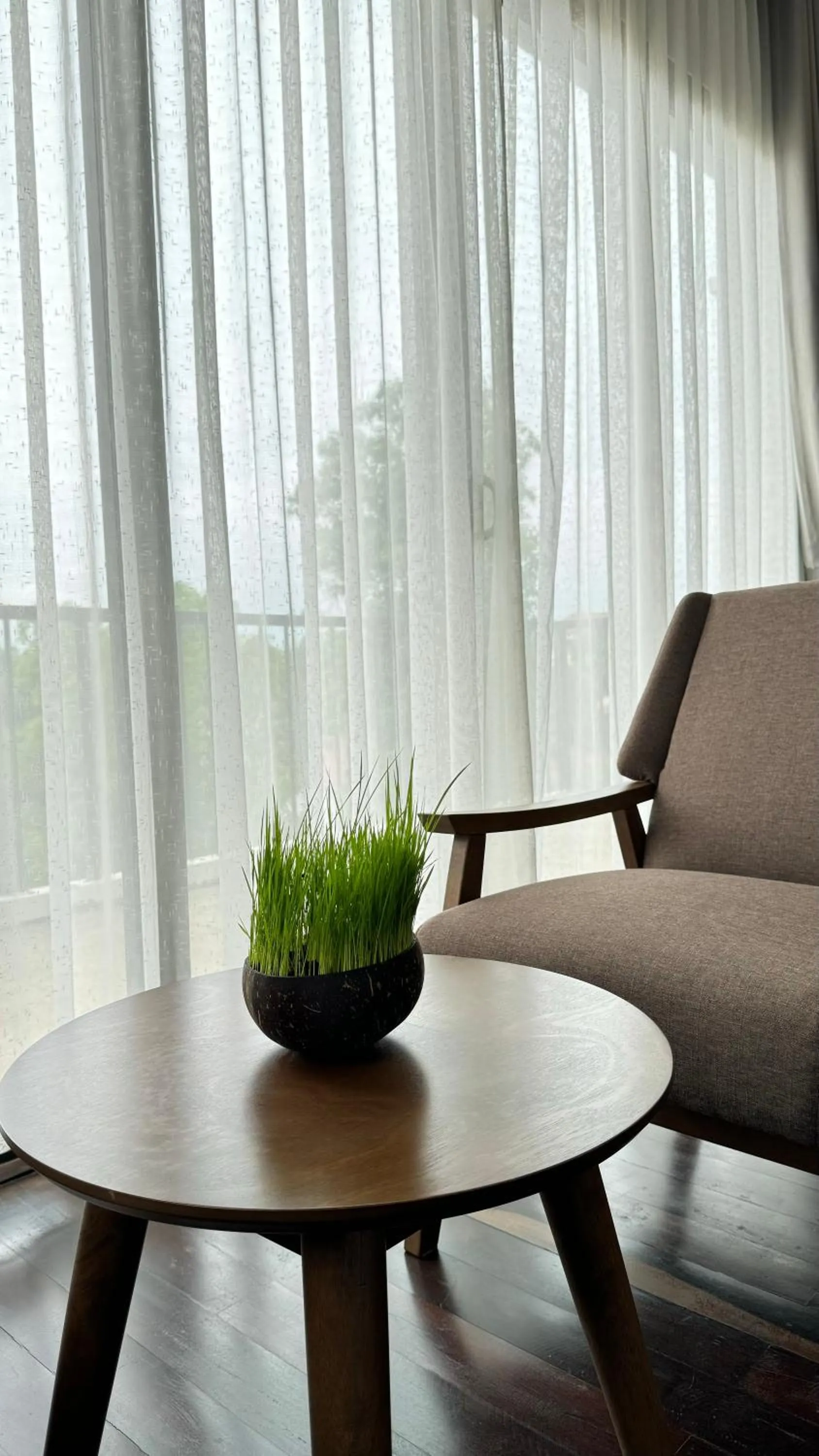 Seating area in Mealy Villa