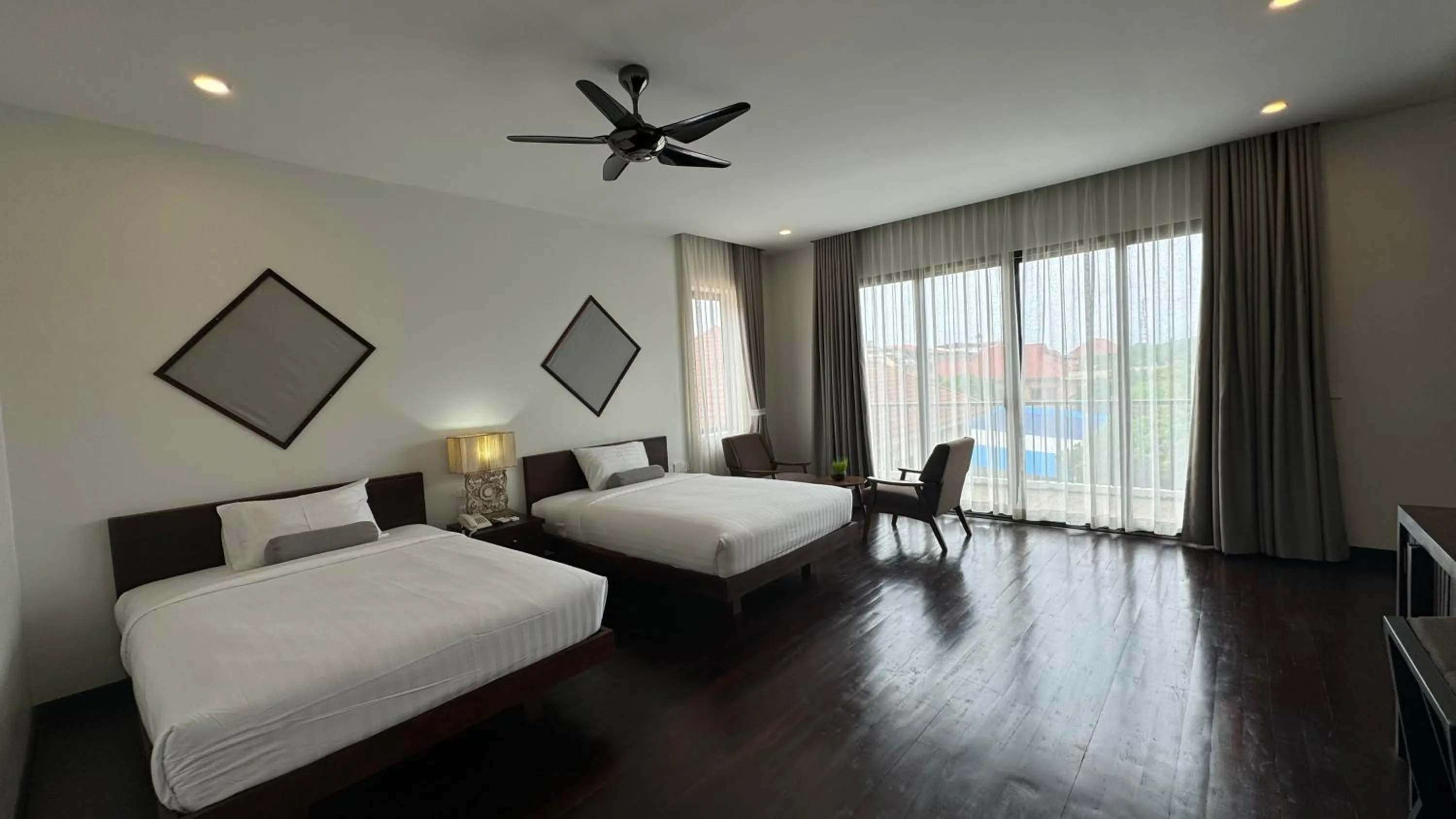 Bedroom, Bed in Mealy Villa