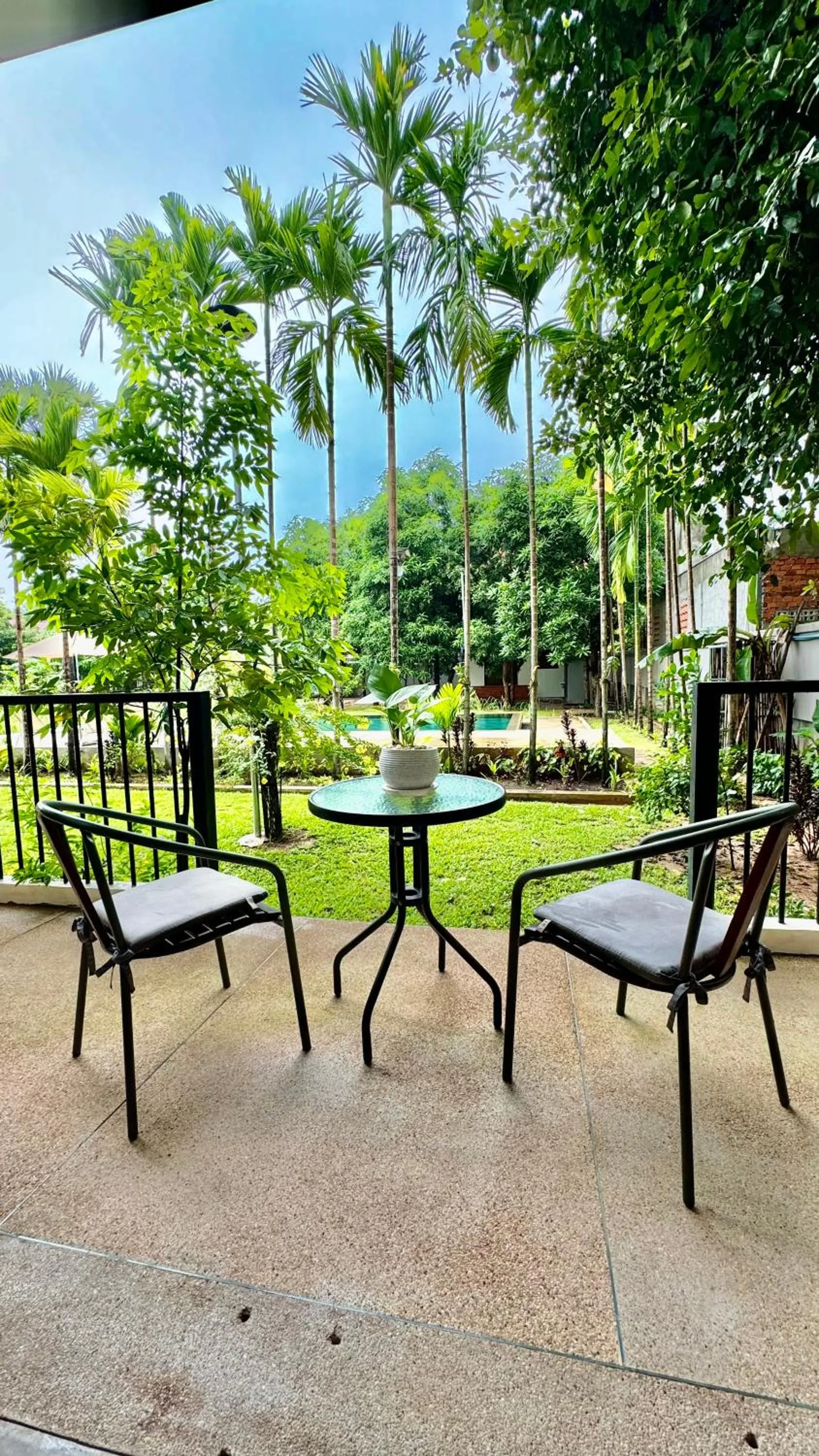 Patio in Mealy Villa