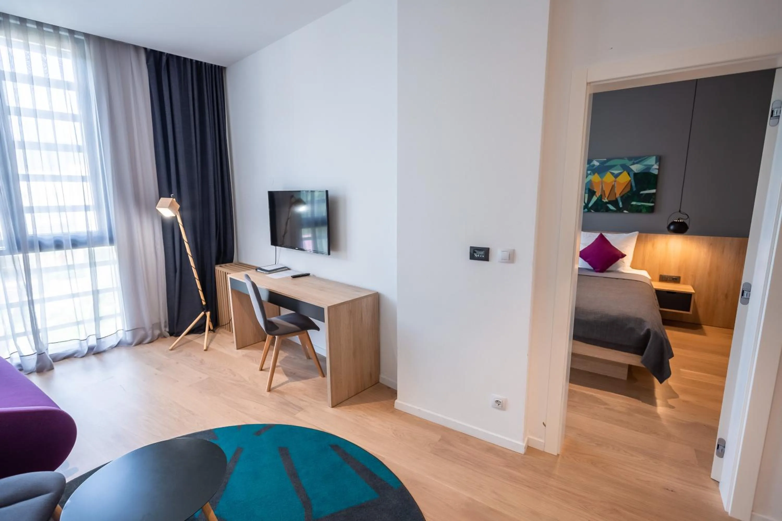 Bed in Hotel Academia