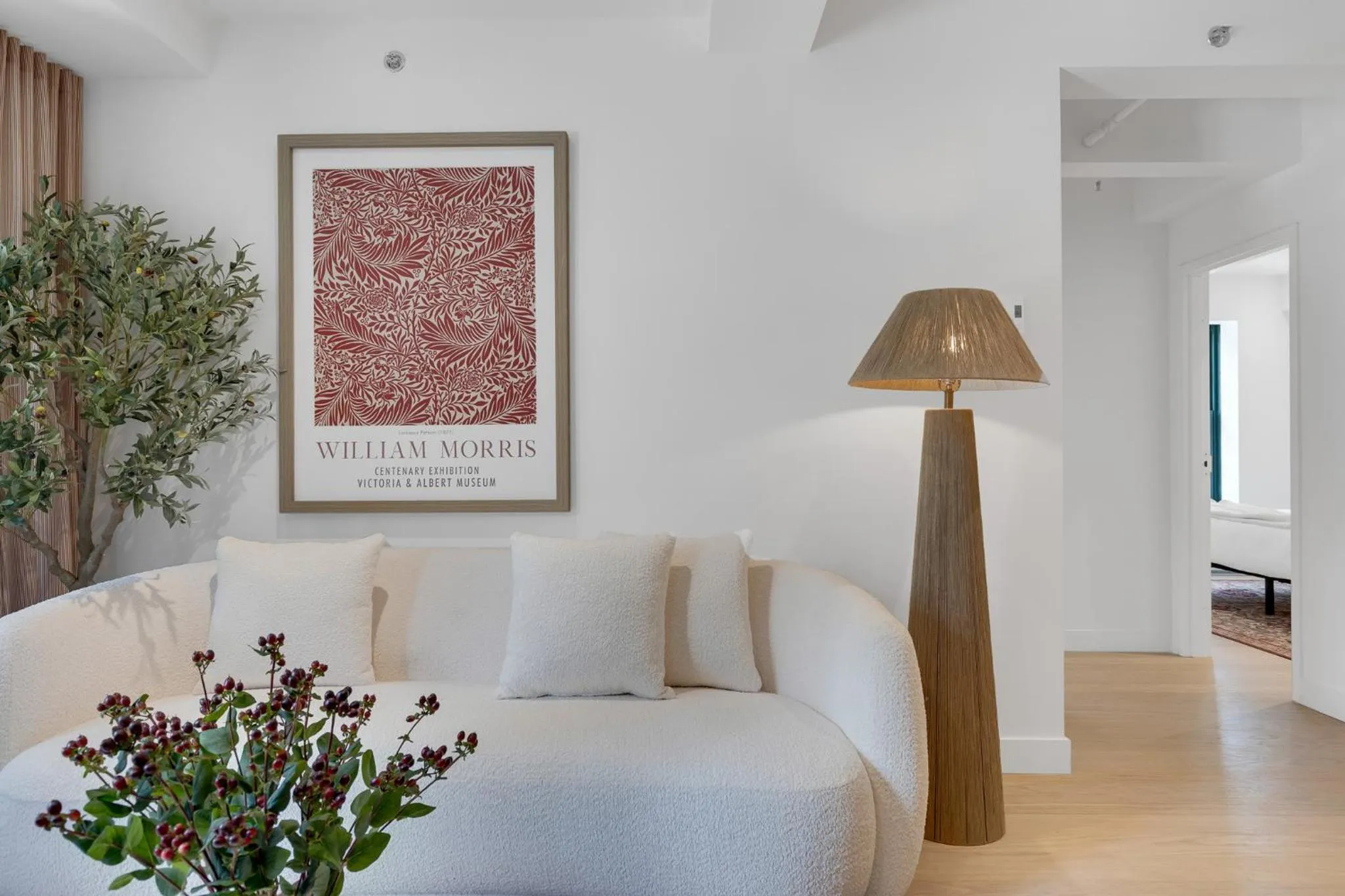 Bed in The Mercer Boutique Hotel