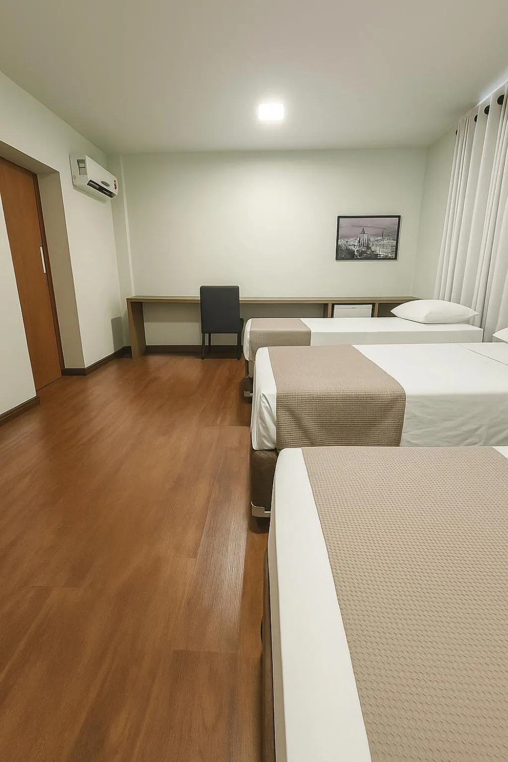 Bed in Arca's Hotel Umuarama