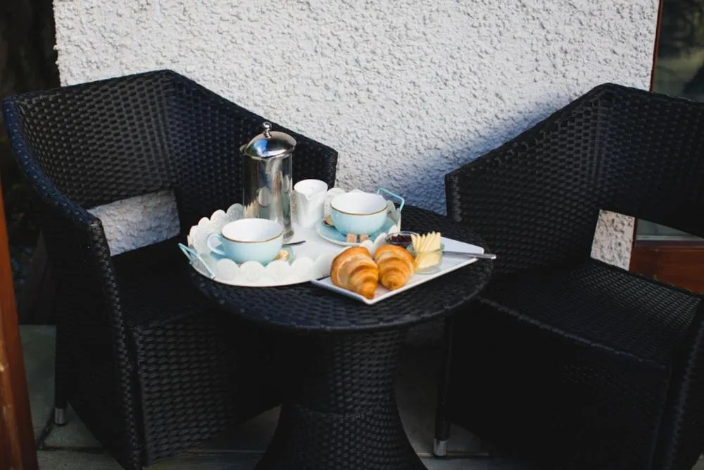 Patio in The Brown Horse Inn