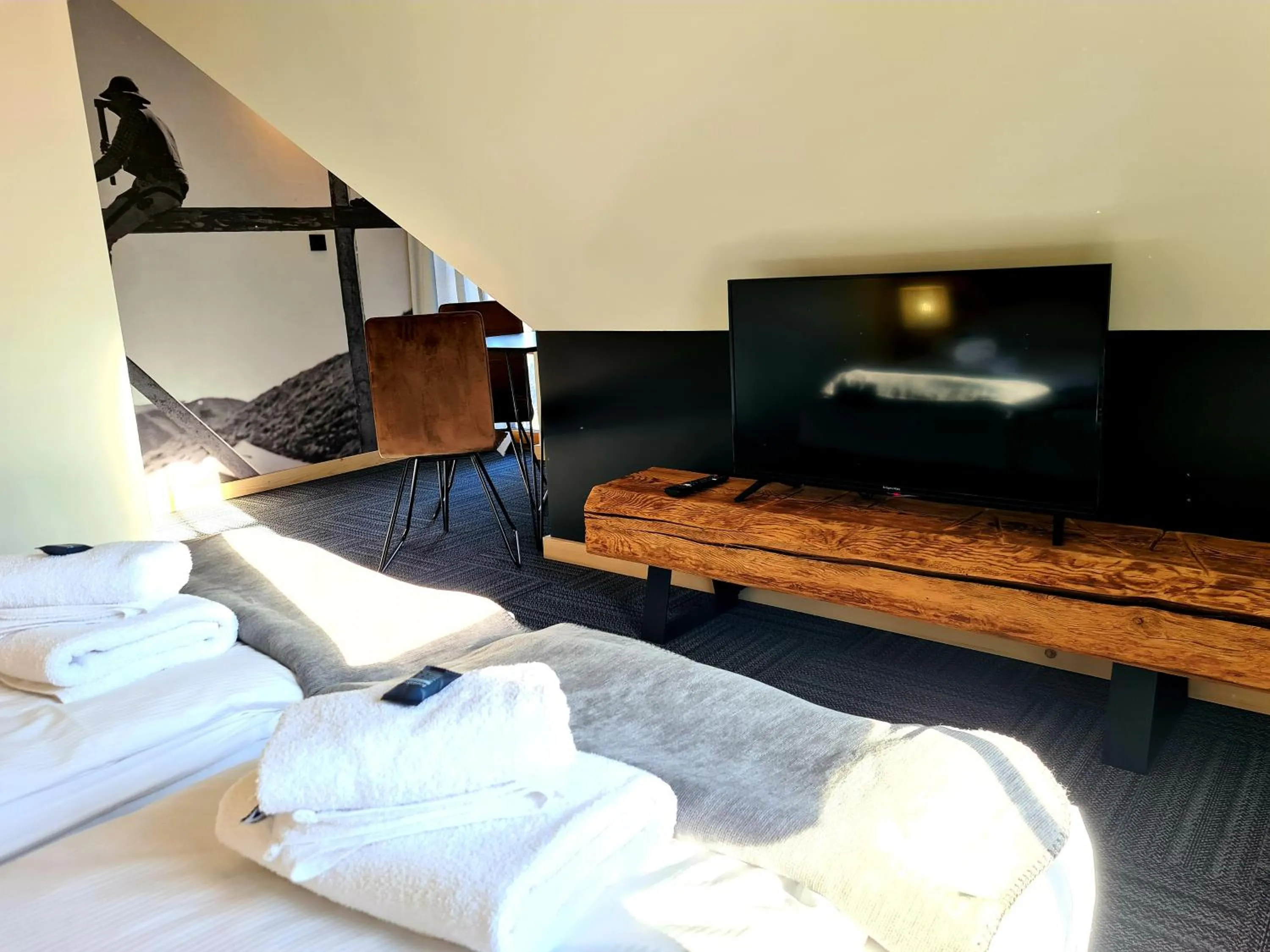 Bed in Willa Sienkiewiczówka