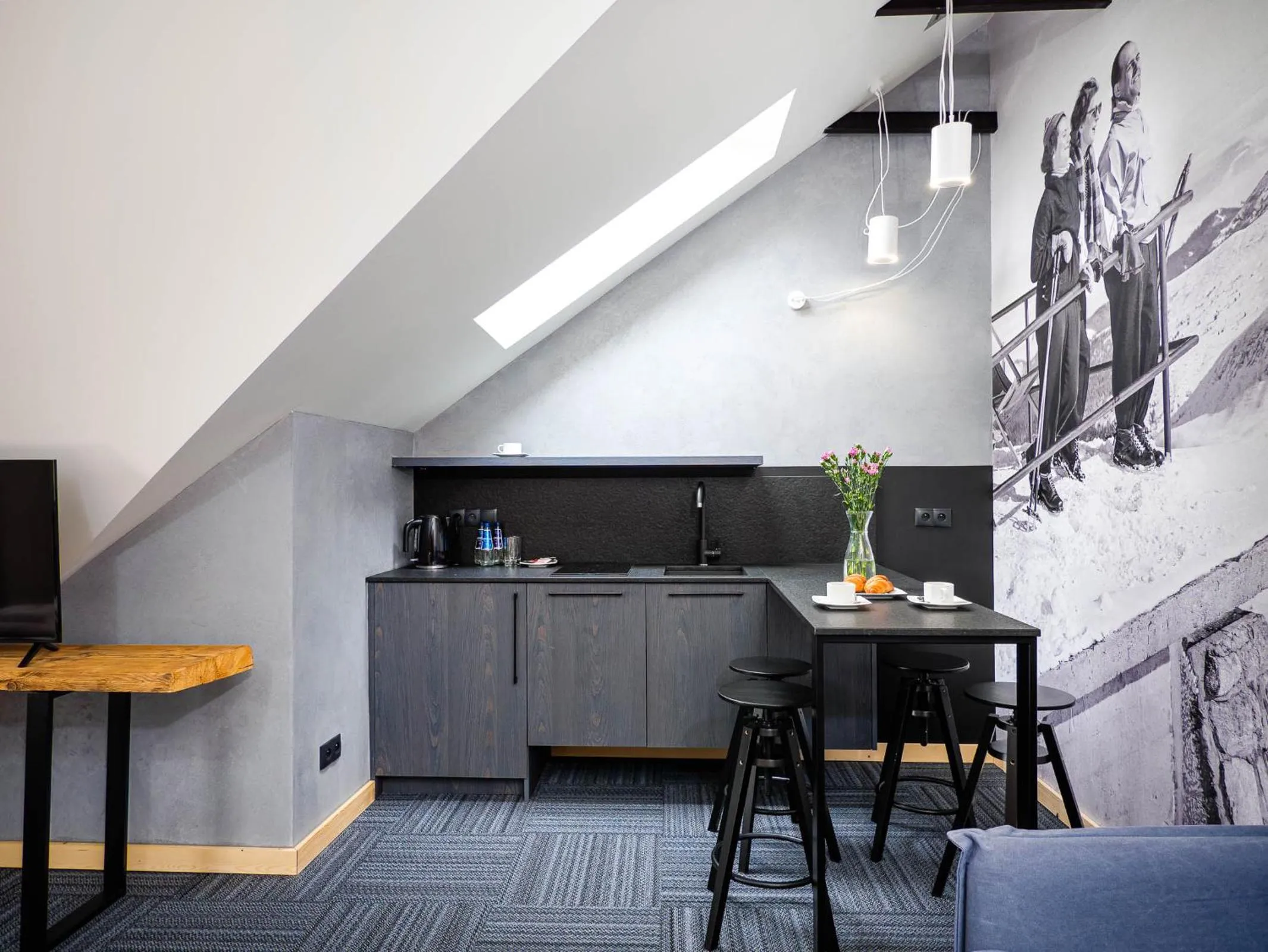 Kitchen or kitchenette in Willa Sienkiewiczówka