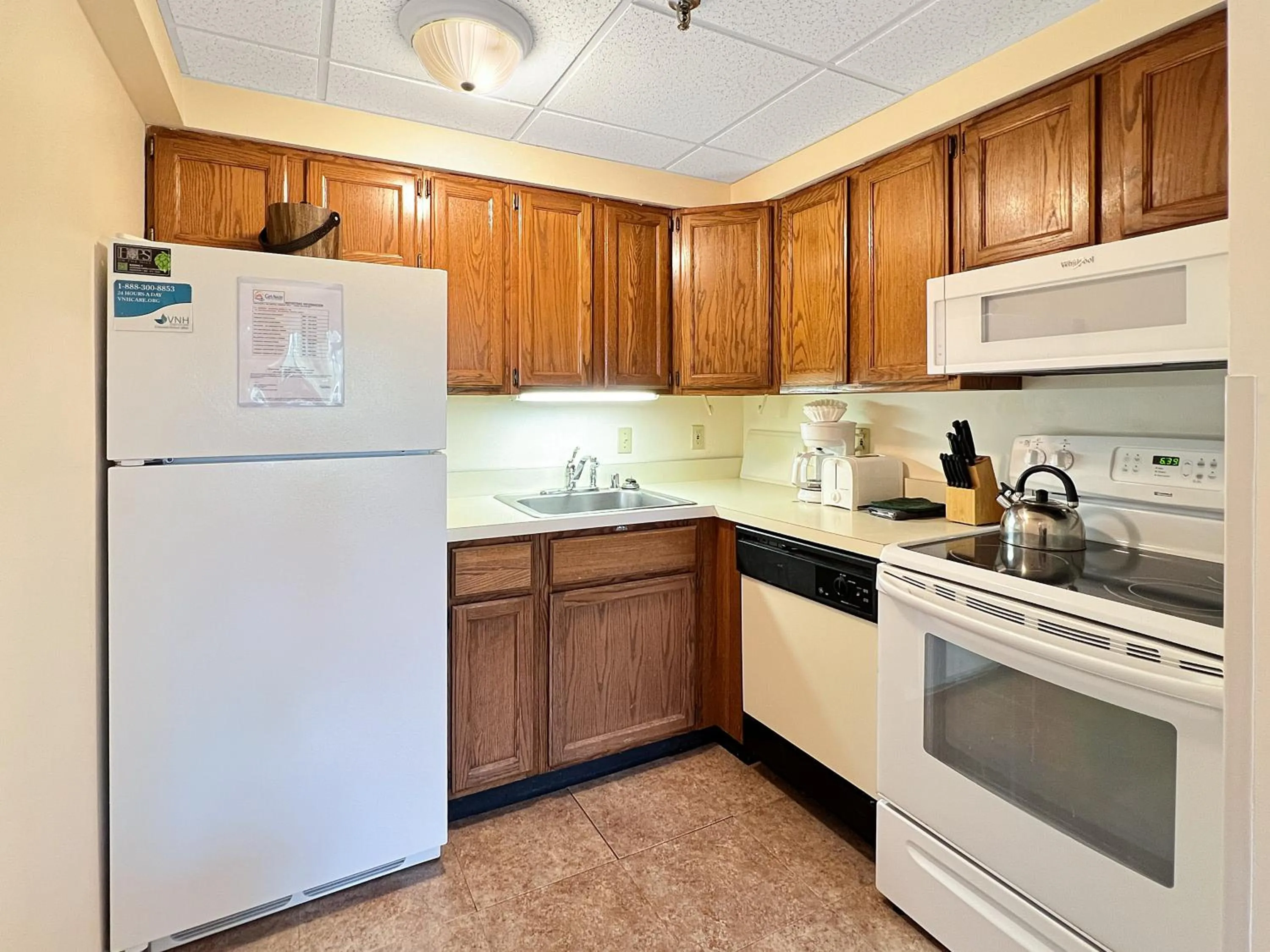 Kitchen or kitchenette in Mountain Green, Condos at Killington