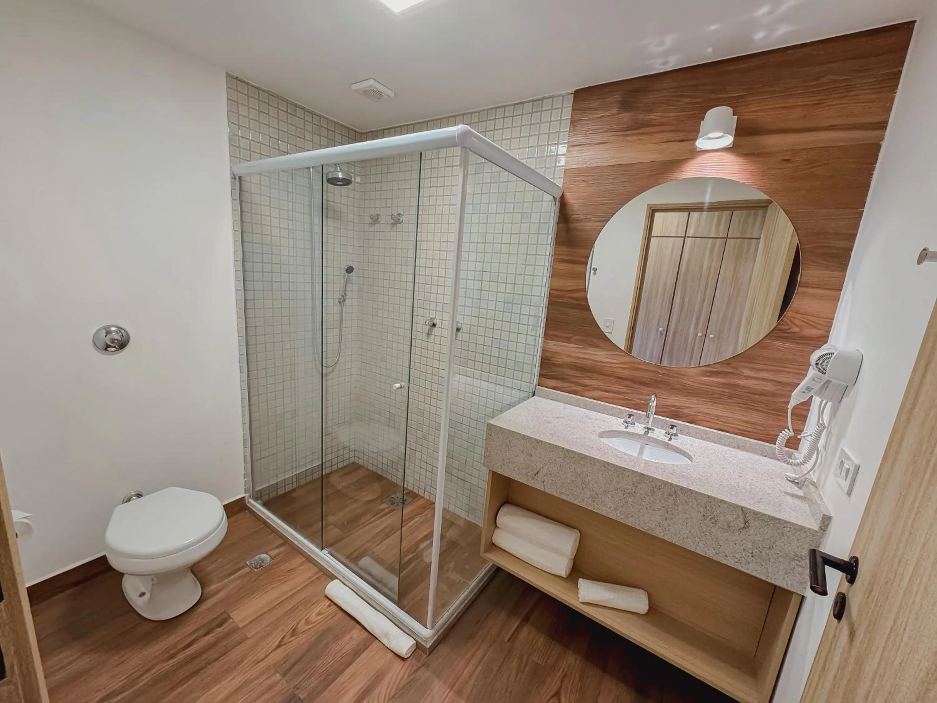 Shower in Hotel Thermas da Mata - Cotia próximo ao Animália Park