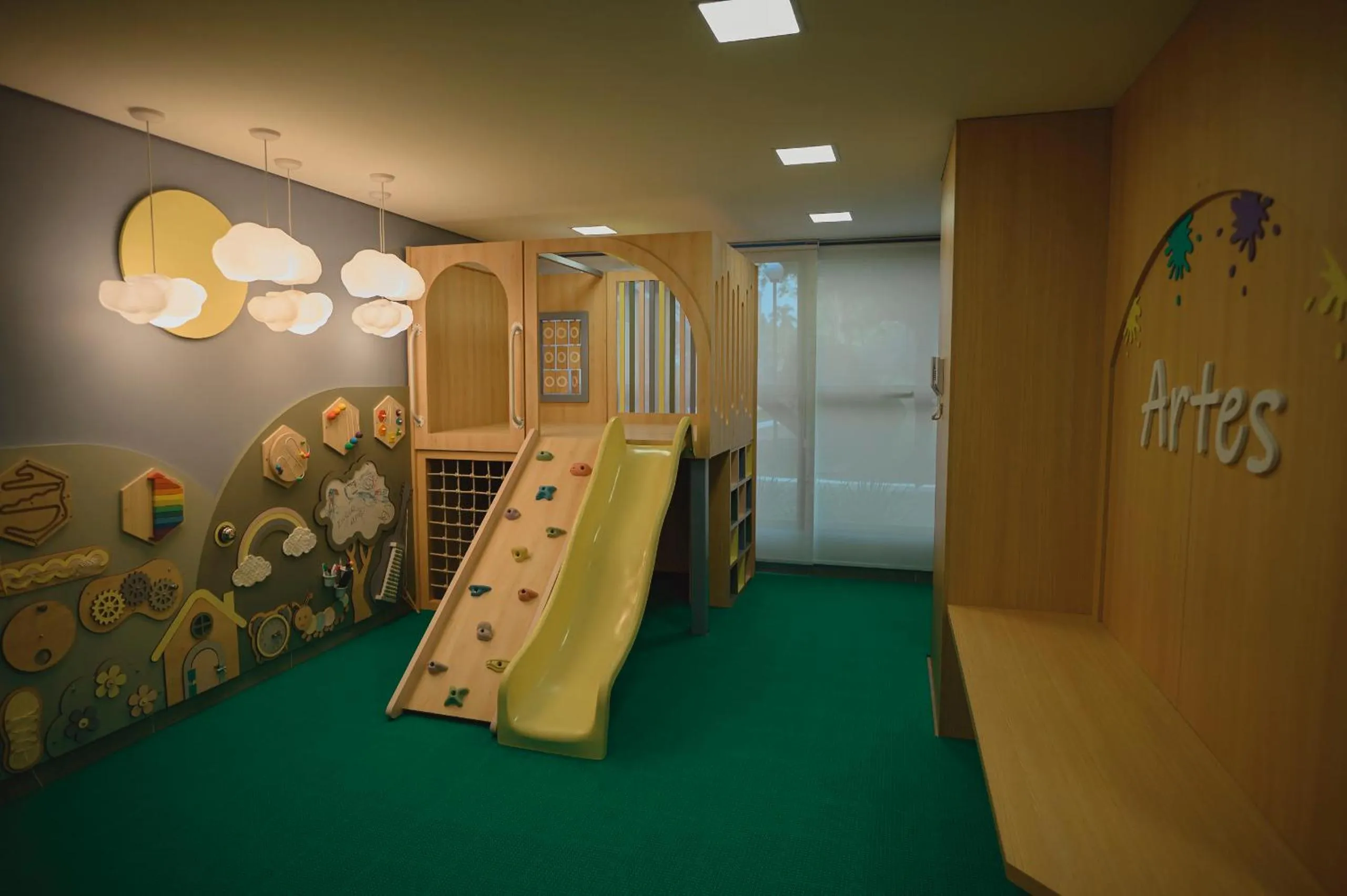 Children play ground in Hotel Thermas da Mata - Cotia próximo ao Animália Park