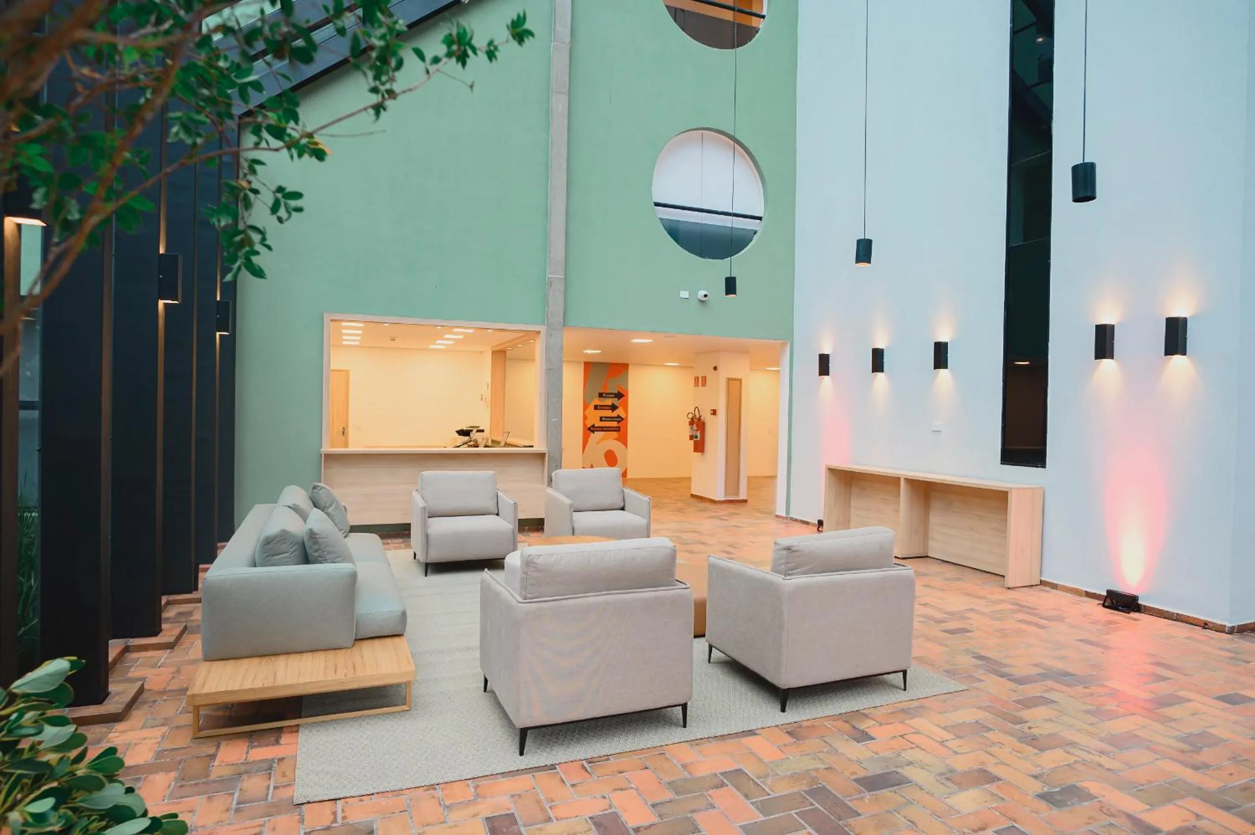 Lobby or reception in Hotel Thermas da Mata - Cotia próximo ao Animália Park