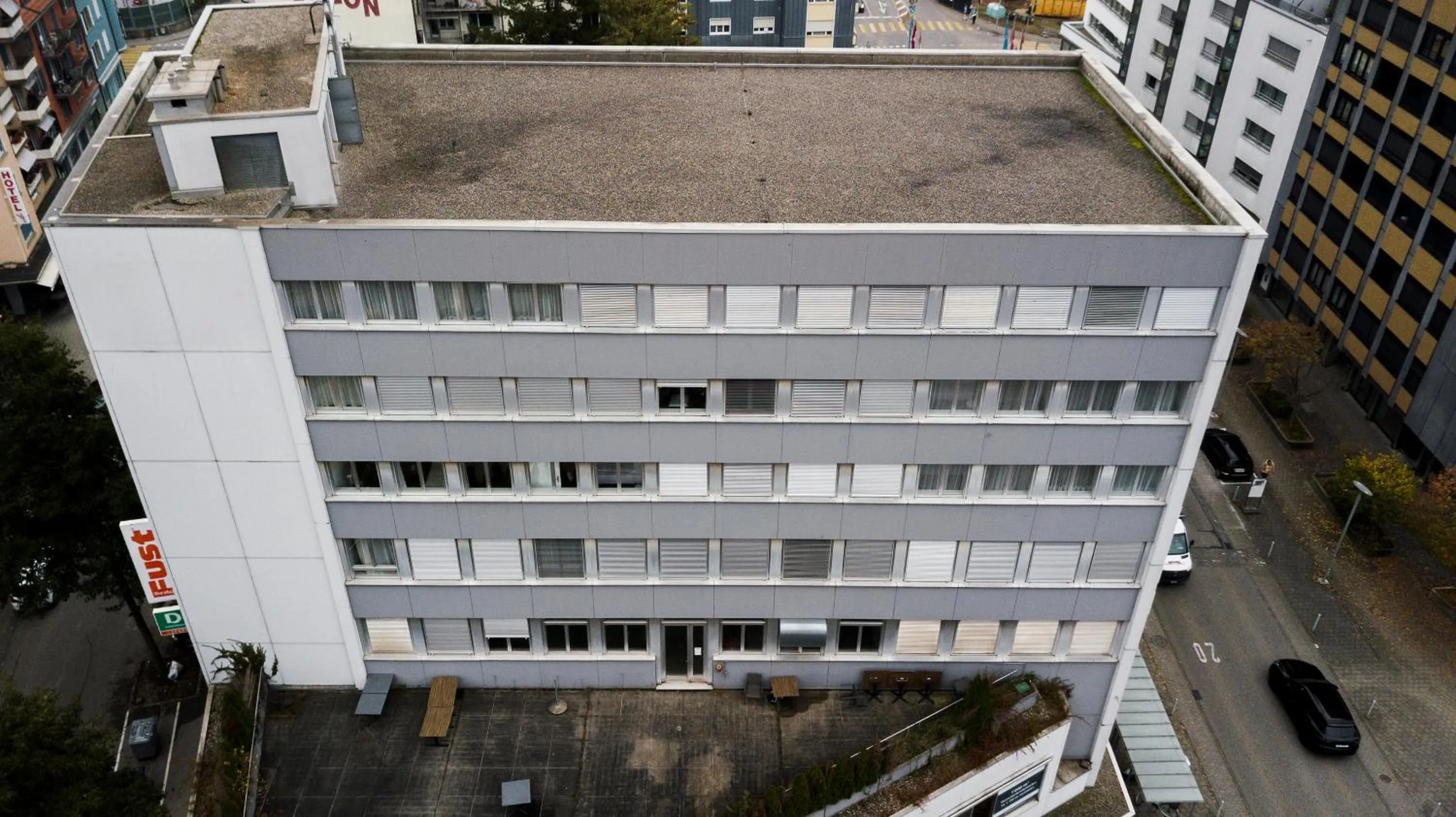 Bird's eye view in Amanthos Living Solothurn