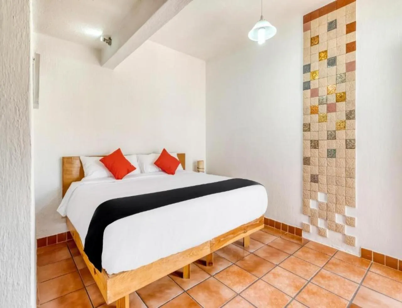 Photo of the whole room, Bed in Hotel Arana Tonalá