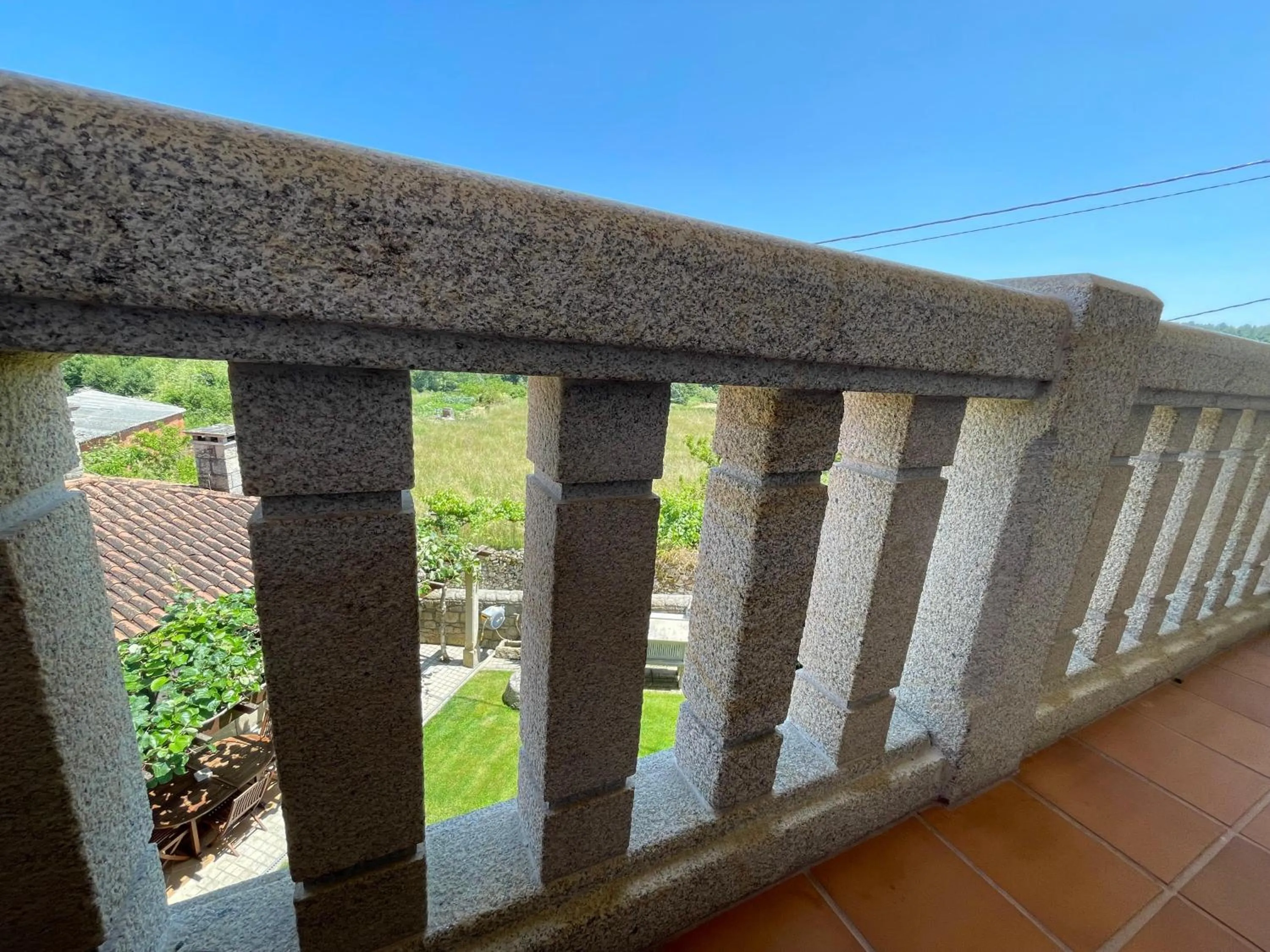Balcony/Terrace in Apartamentos Río Sil