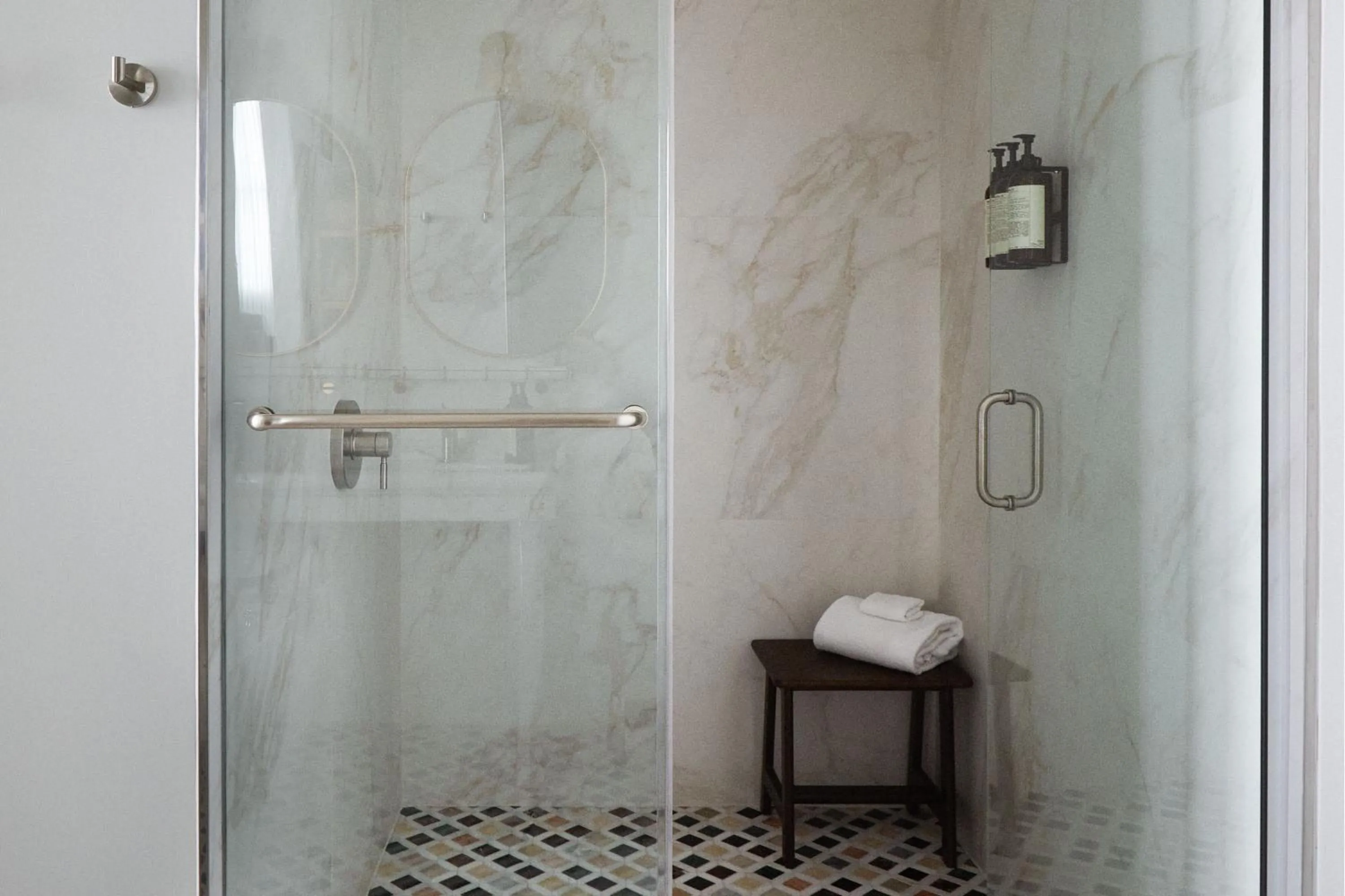 Bathroom in Granger Hotel San Diego, a Member of Design Hotels, part of Marriott Bonvoy
