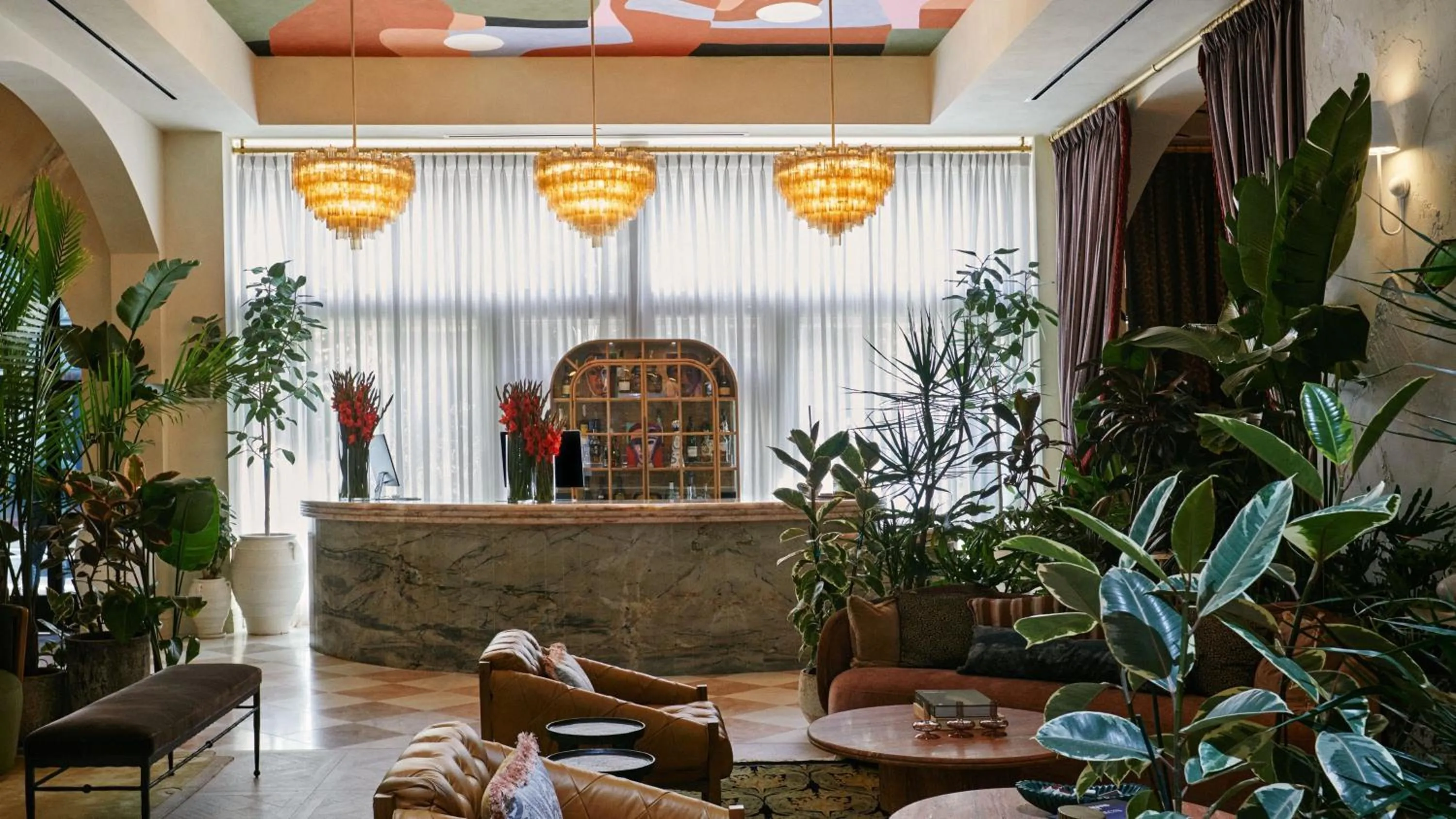 Lobby or reception in Granger Hotel San Diego, a Member of Design Hotels, part of Marriott Bonvoy