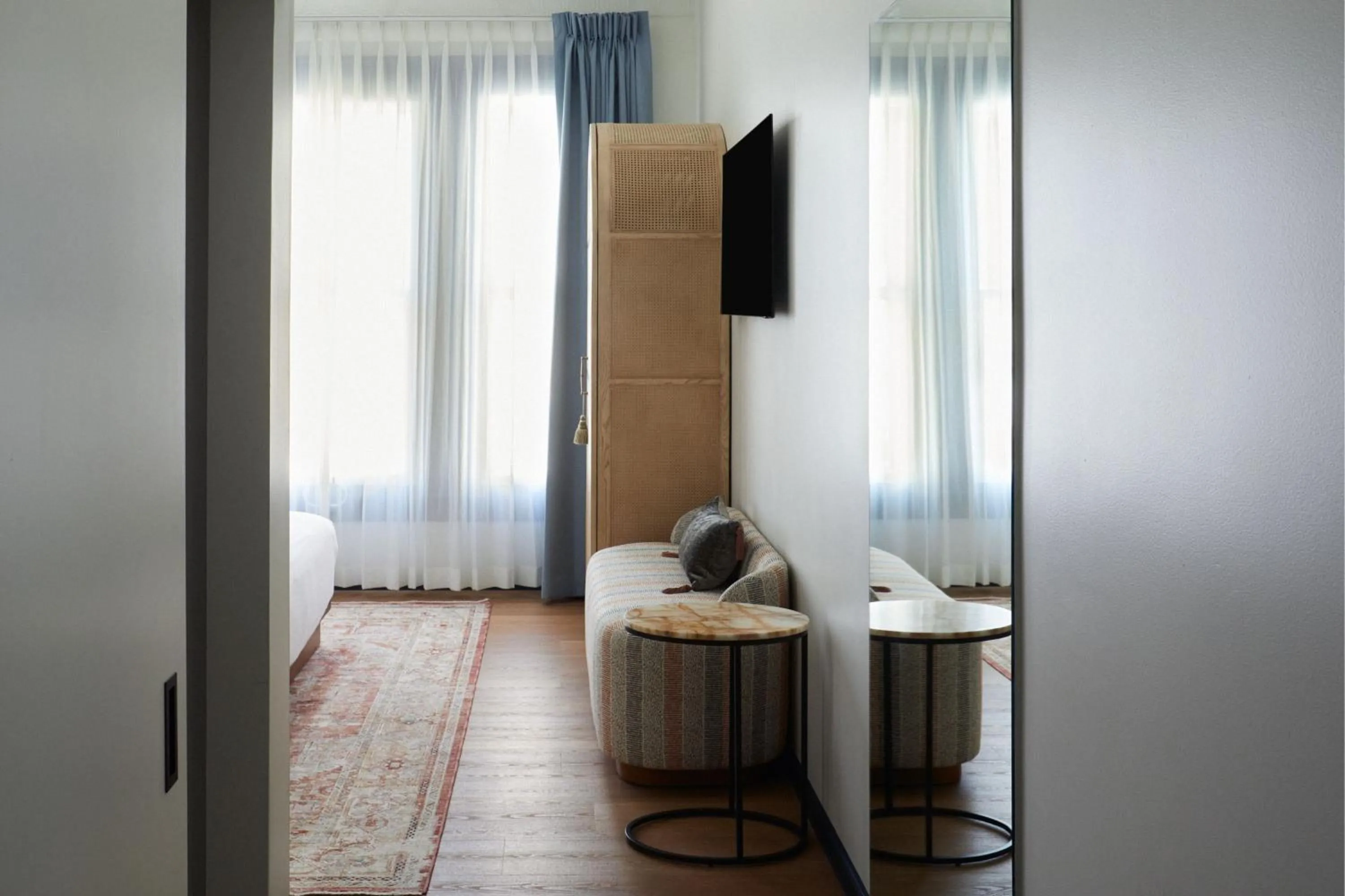 Seating area in Granger Hotel San Diego, a Member of Design Hotels, part of Marriott Bonvoy