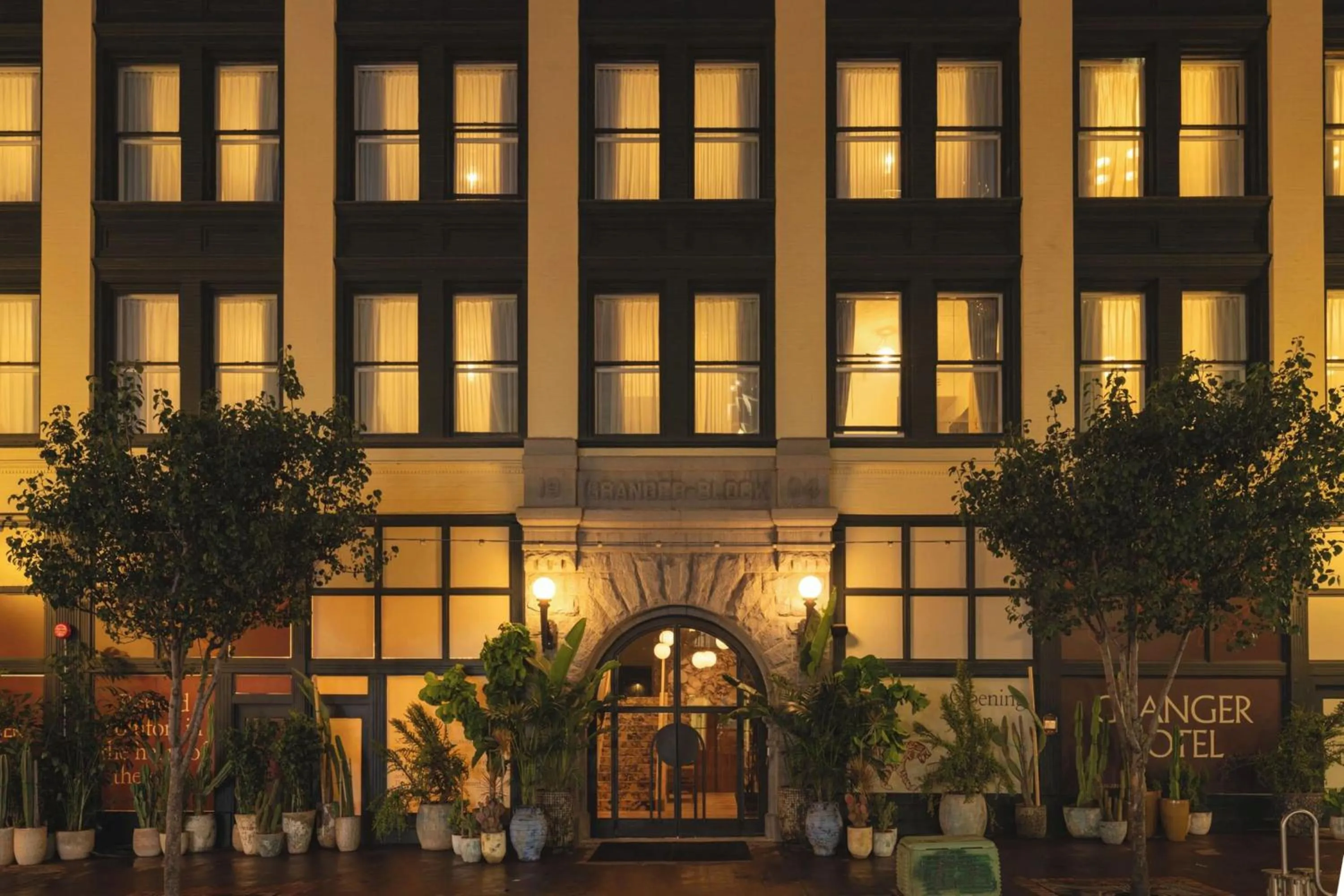 Facade/entrance in Granger Hotel San Diego, a Member of Design Hotels, part of Marriott Bonvoy