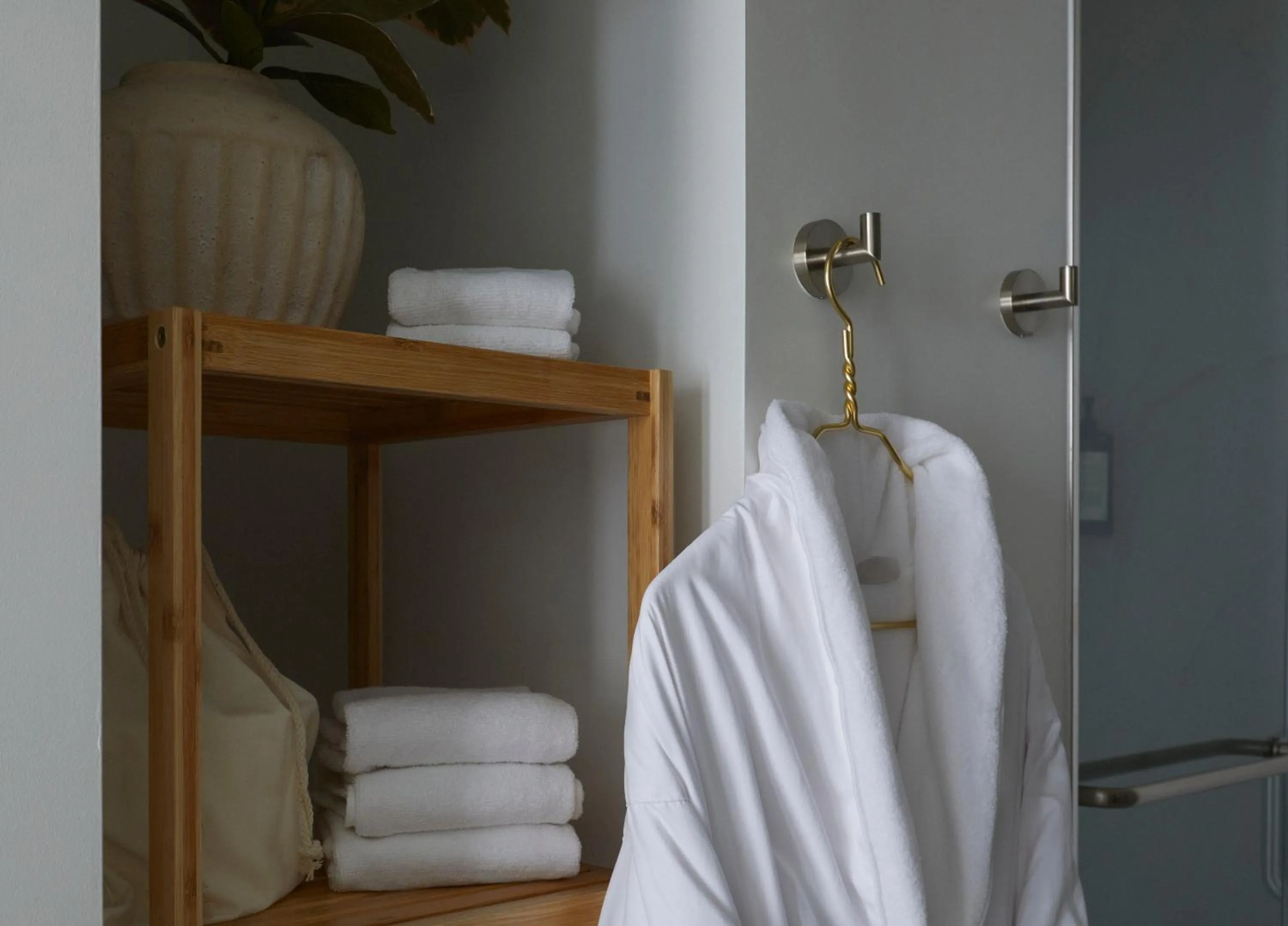 Bathroom in Granger Hotel San Diego, a Member of Design Hotels, part of Marriott Bonvoy