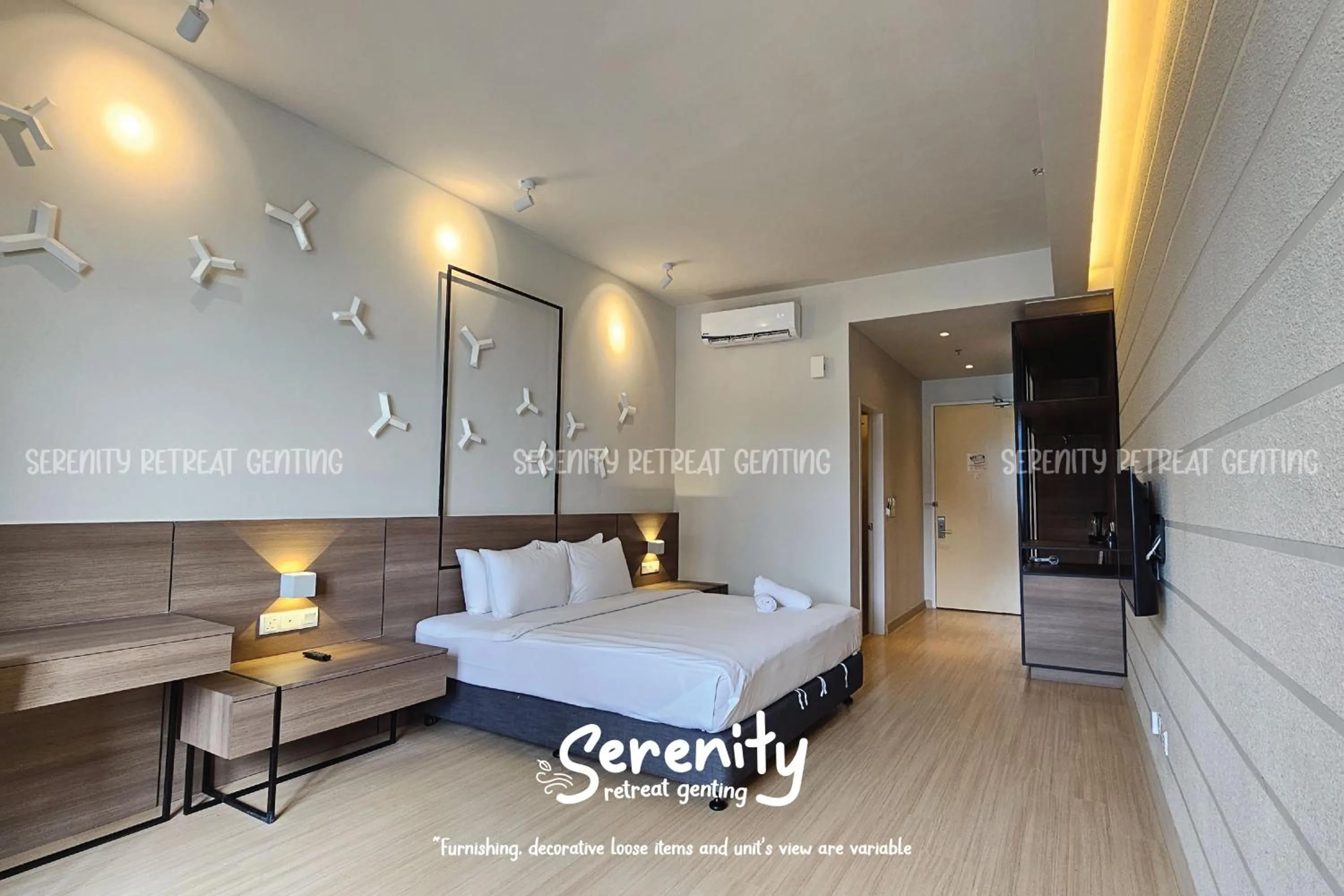 Bed in Windmill Upon Hills Serenity Retreat Genting