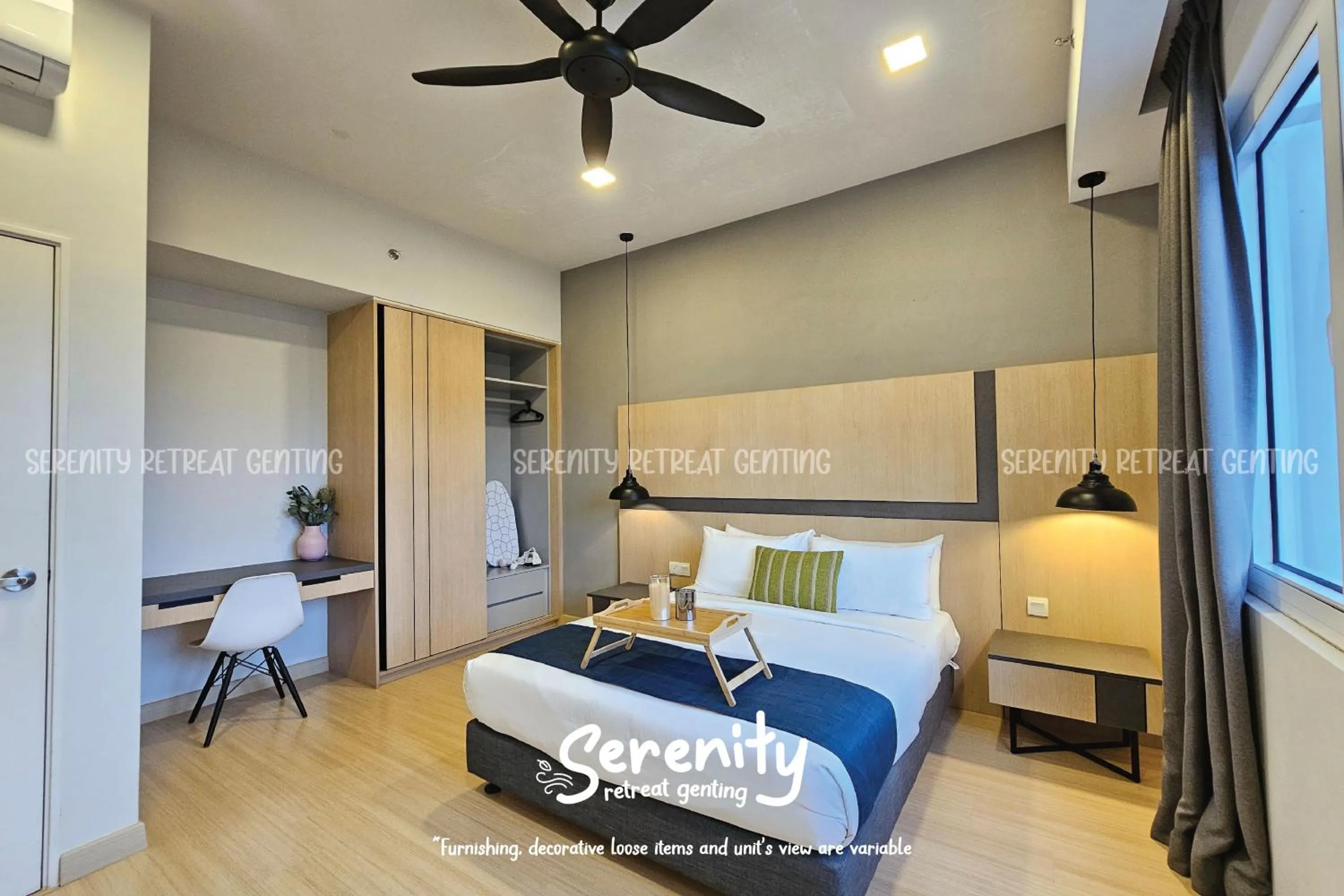 Bed in Windmill Upon Hills Serenity Retreat Genting