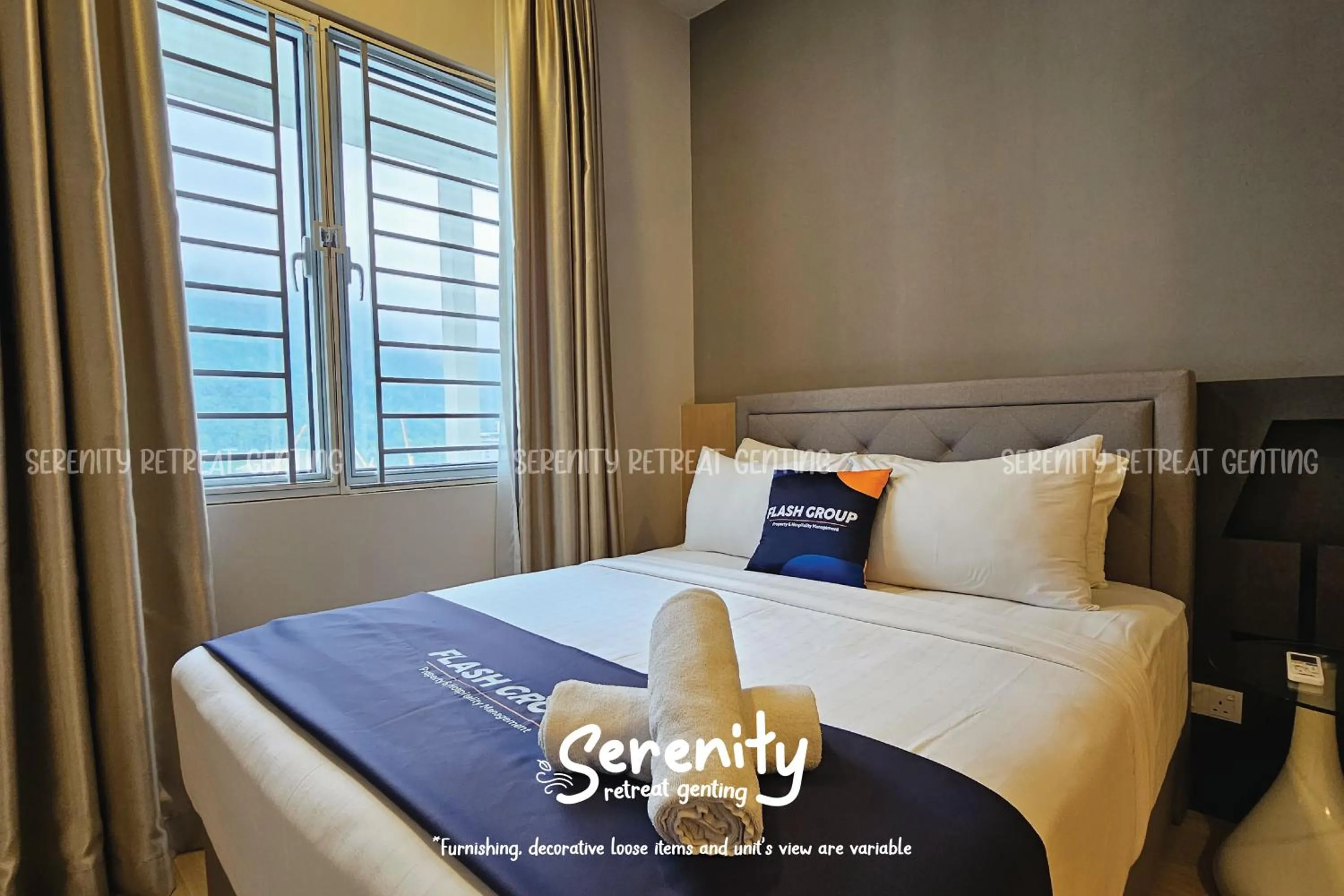 Bed in Windmill Upon Hills Serenity Retreat Genting