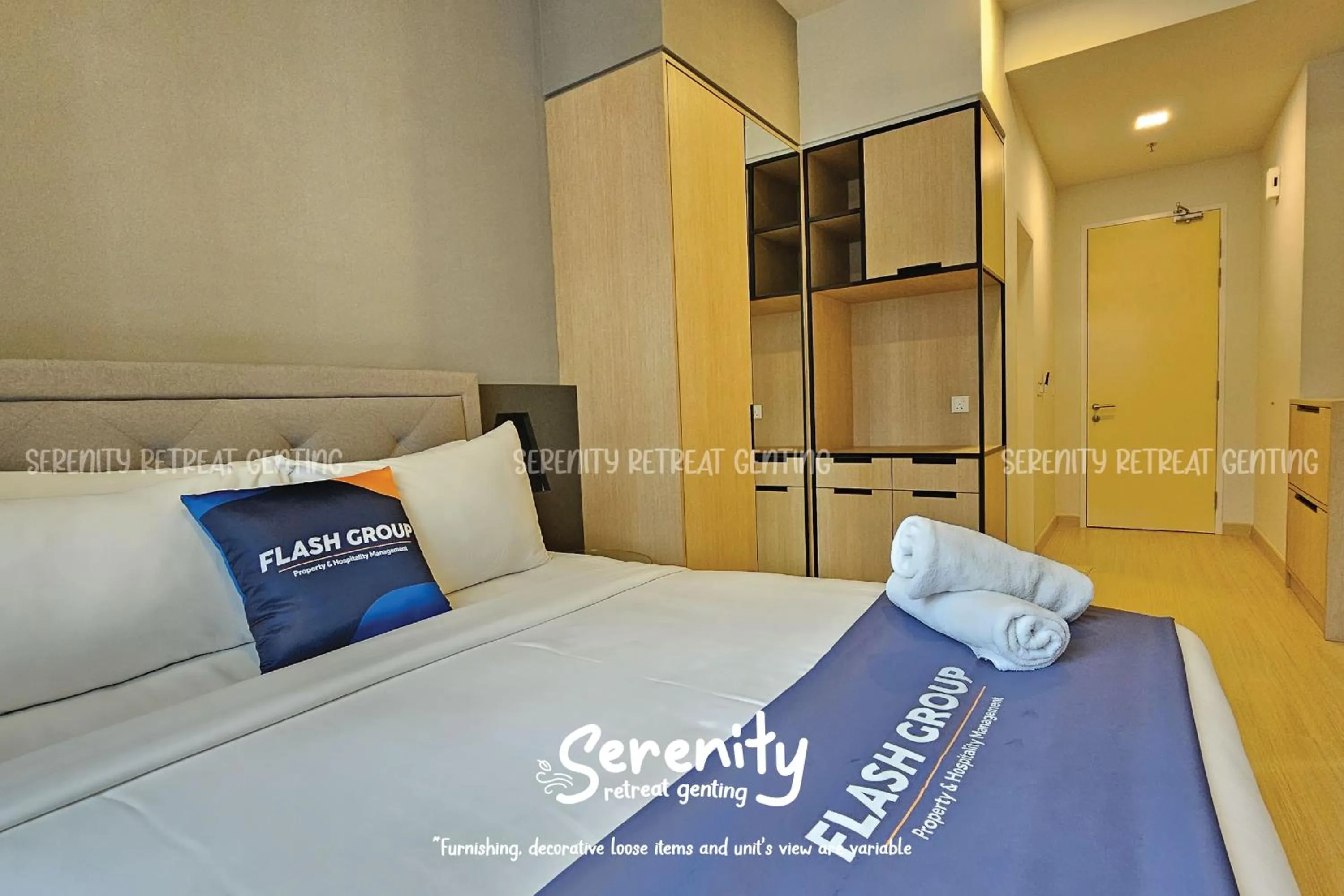 Bed in Windmill Upon Hills Serenity Retreat Genting