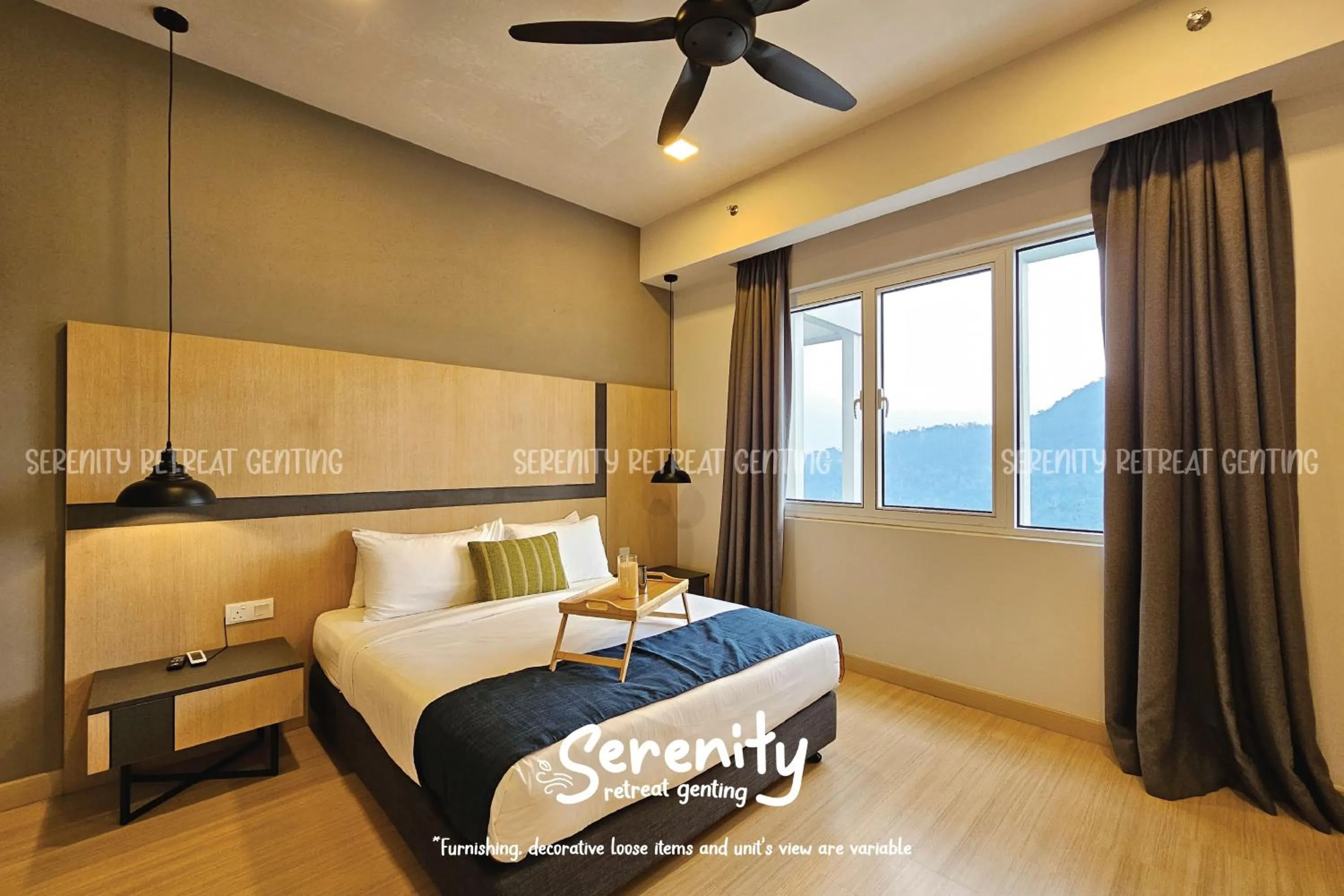 Photo of the whole room, Bed in Windmill Upon Hills Serenity Retreat Genting