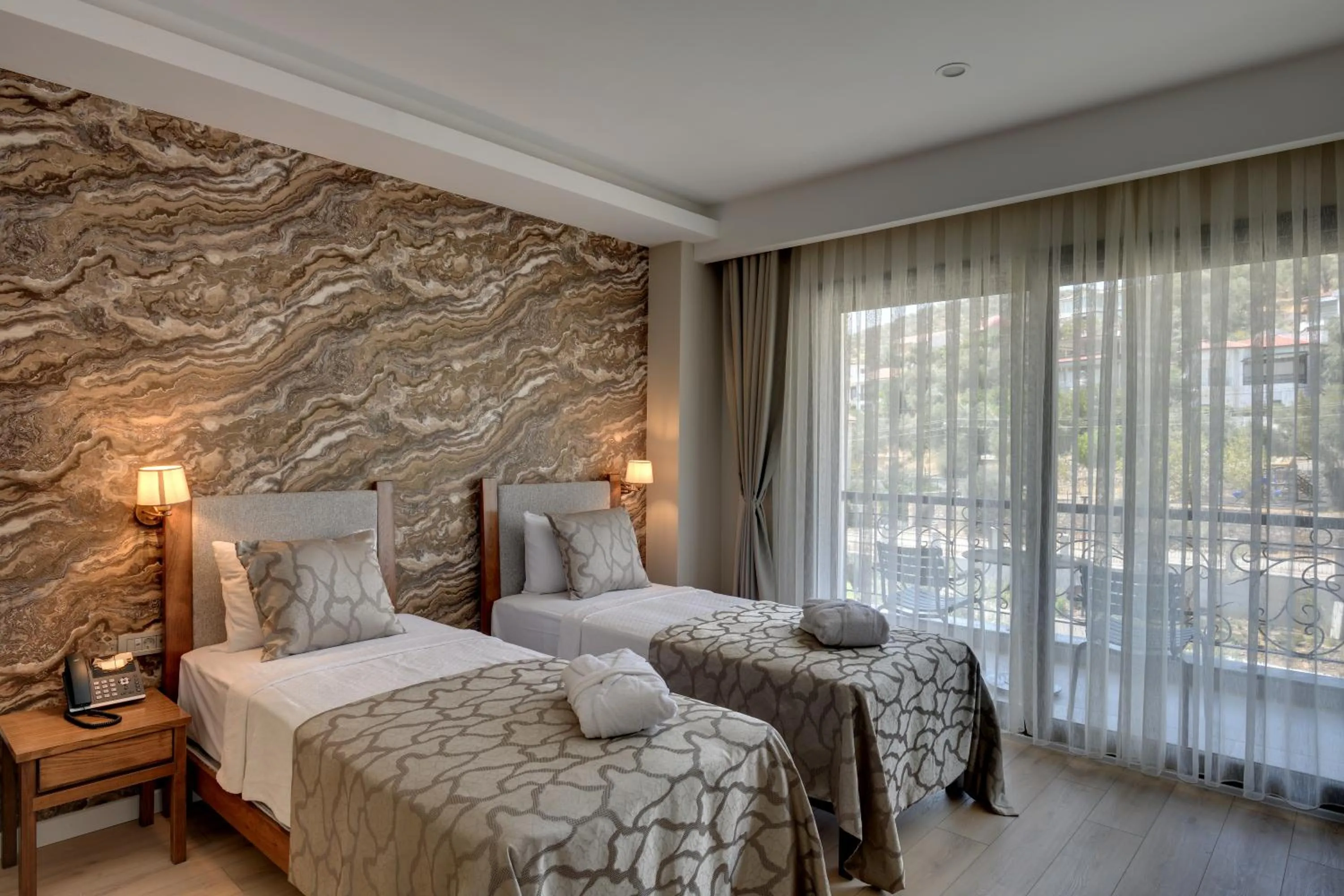 Bedroom, Bed in Dedeman Güre Nurhayat Thermal Resort&SPA