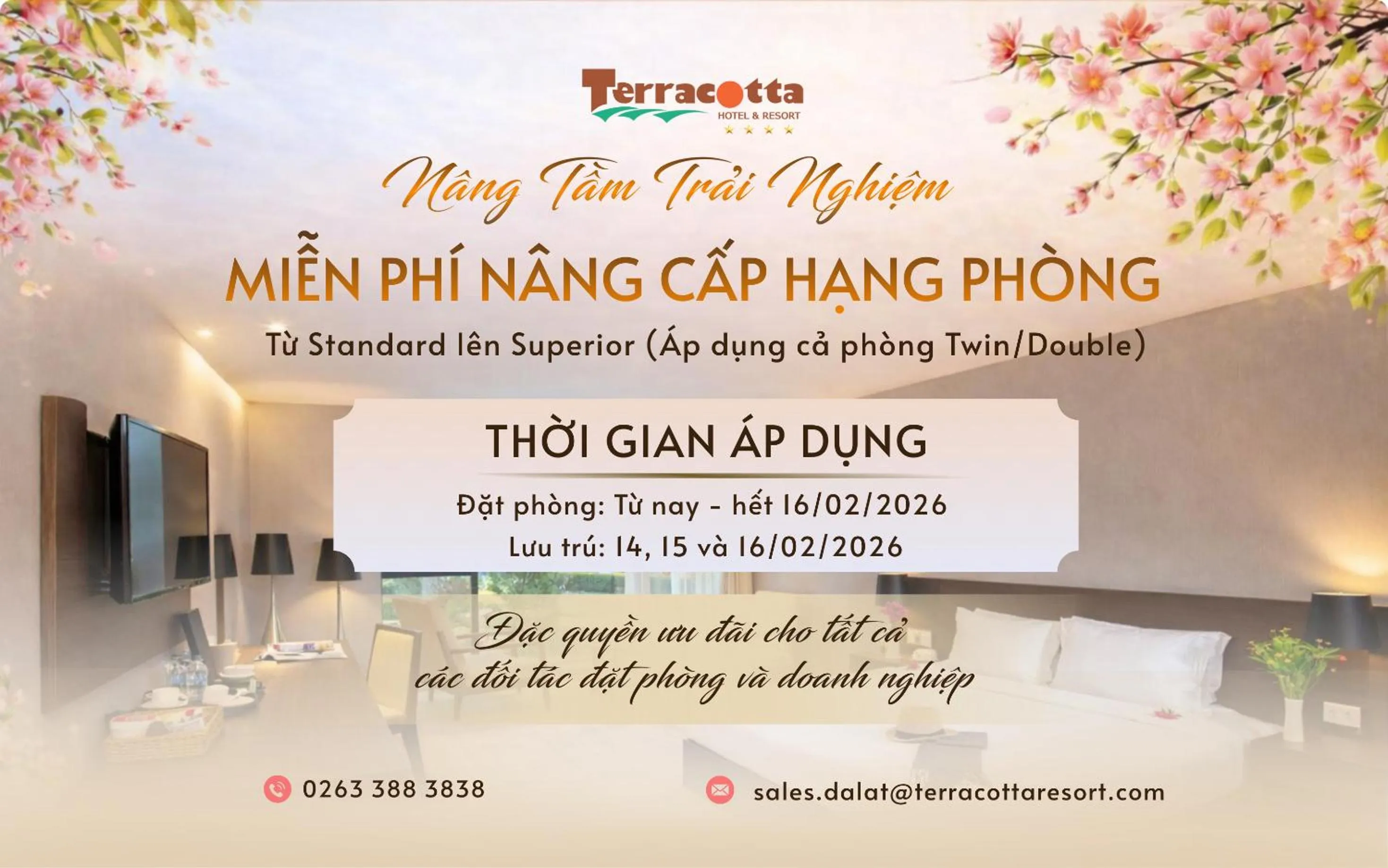 Bedroom in Terracotta Hotel & Resort Dalat