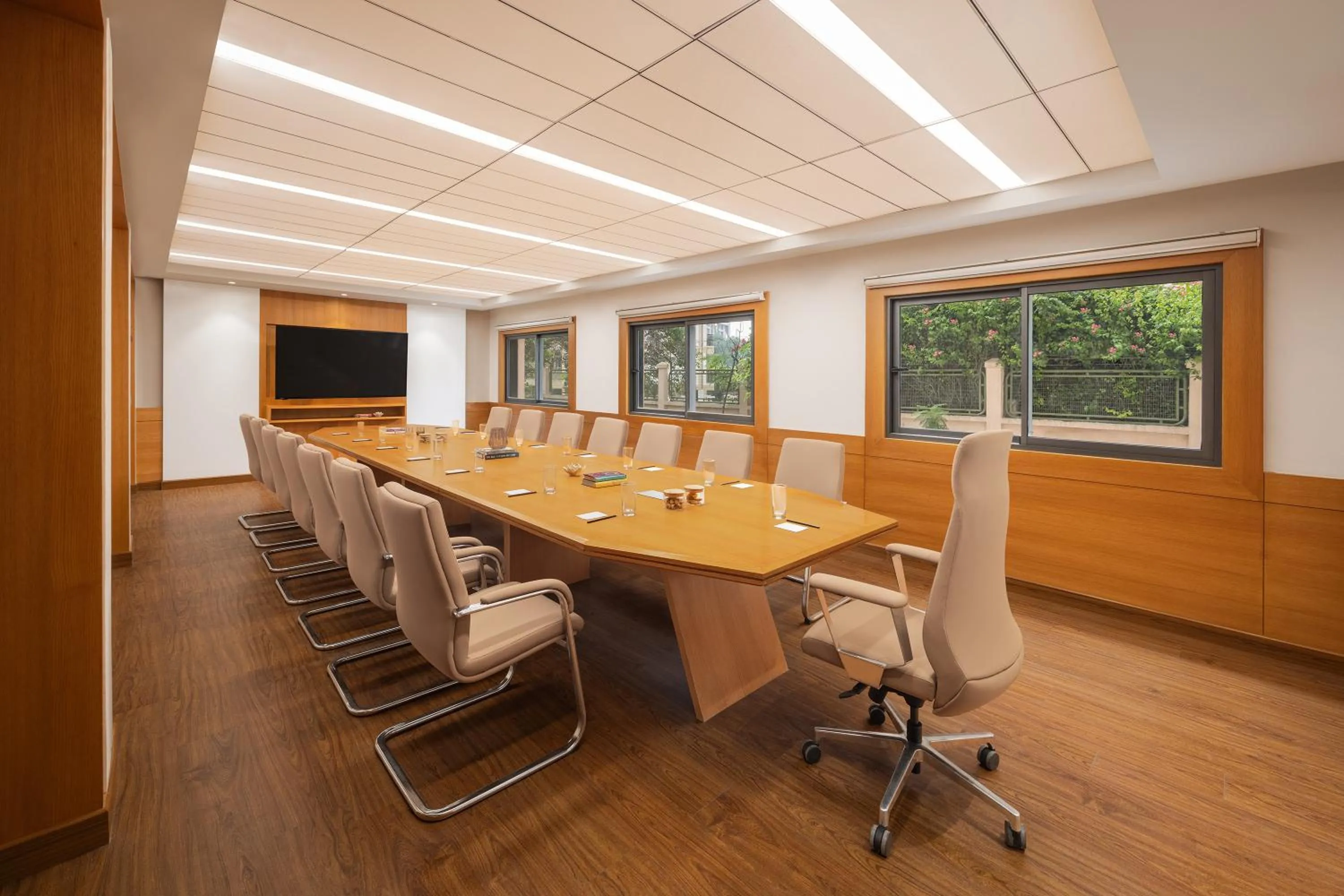 Meeting/conference room in Ginger Delhi, Chanakyapuri