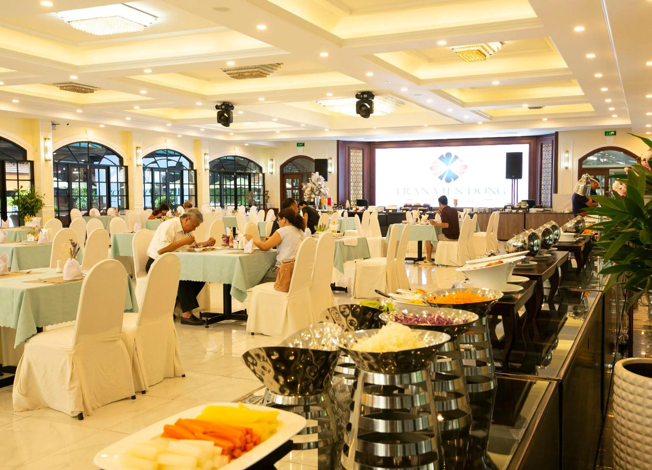 Breakfast in Tran Vien Dong Hotel