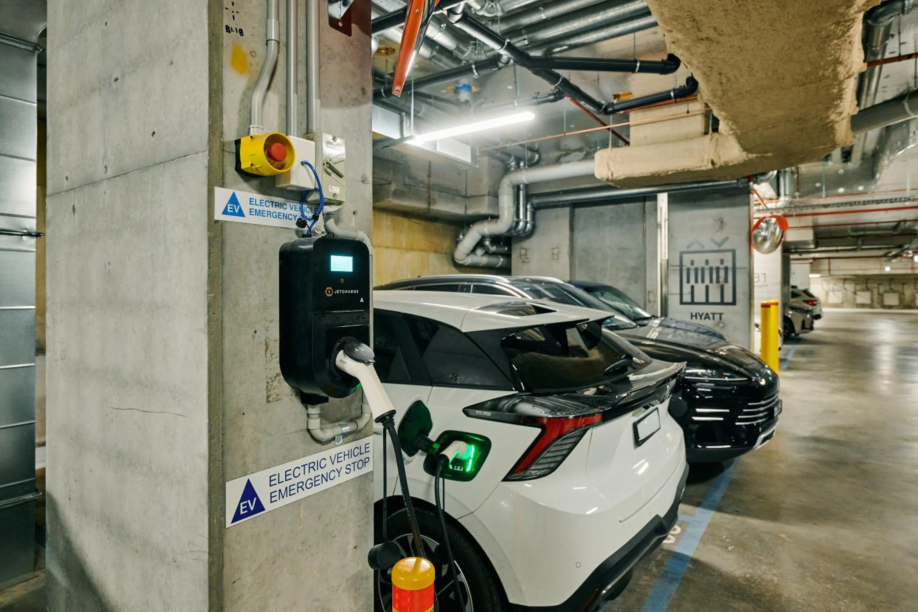 Parking in Hyatt House South Melbourne