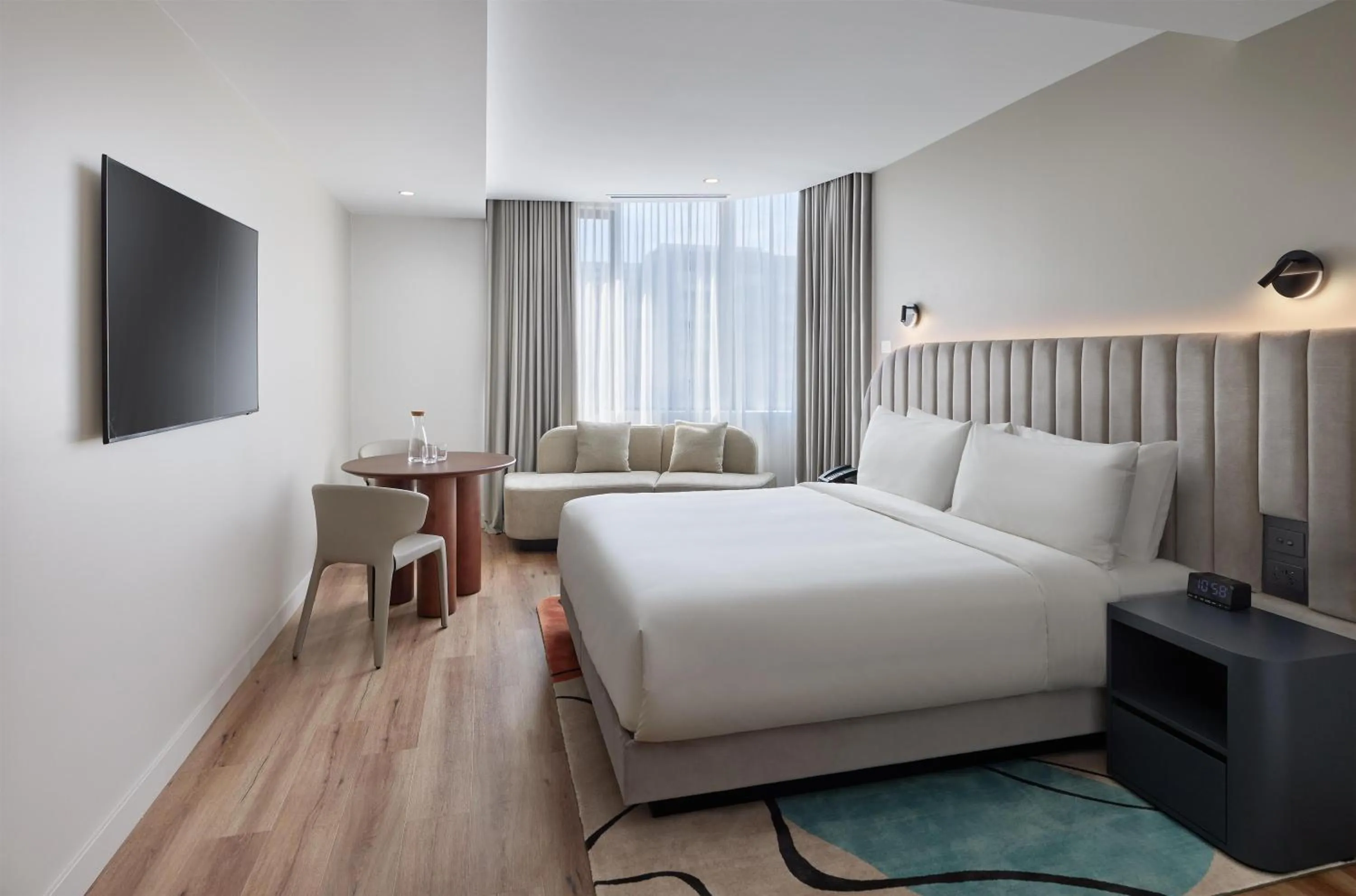 Bed in Hyatt House South Melbourne