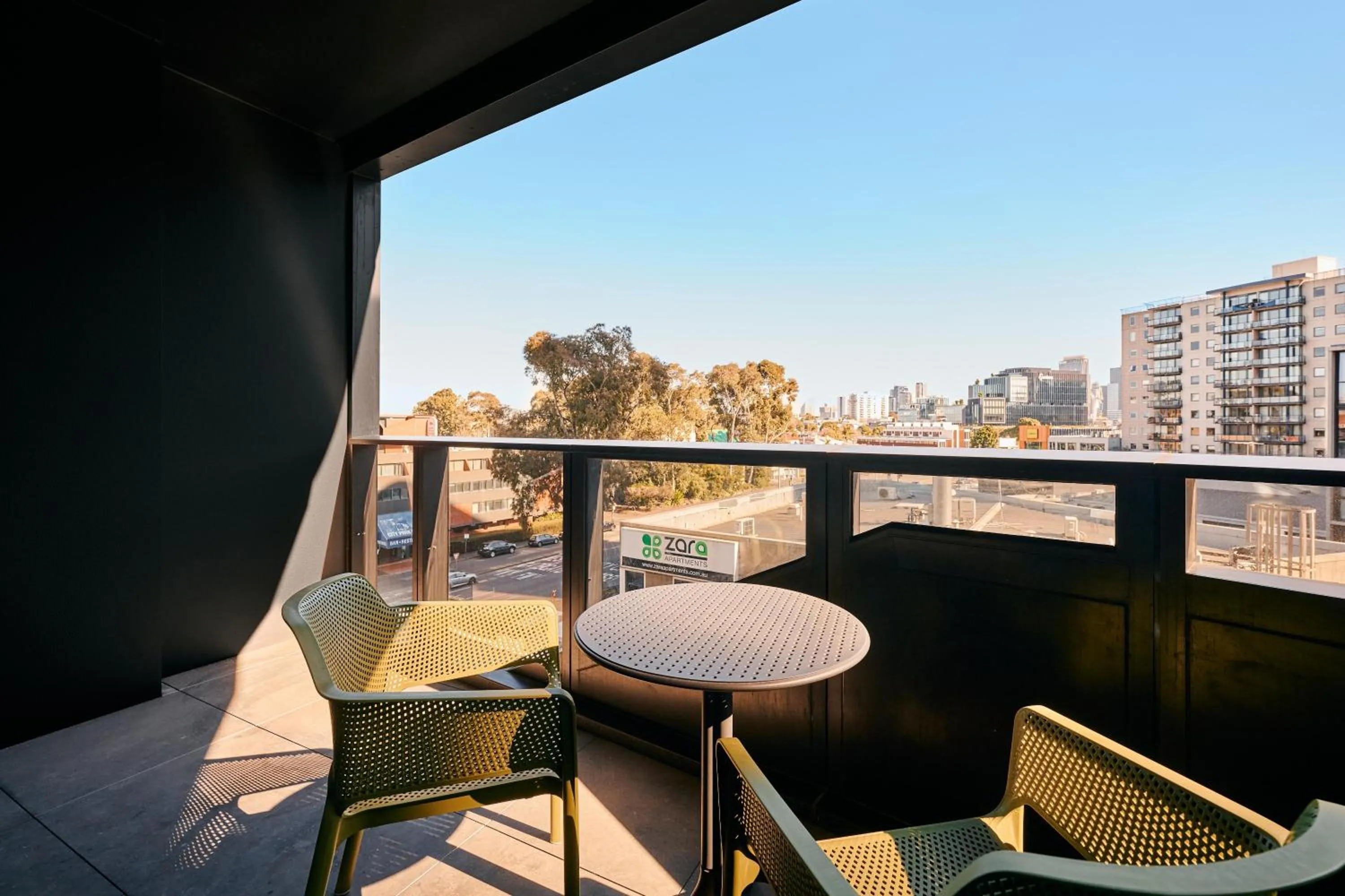 Patio in Hyatt House South Melbourne