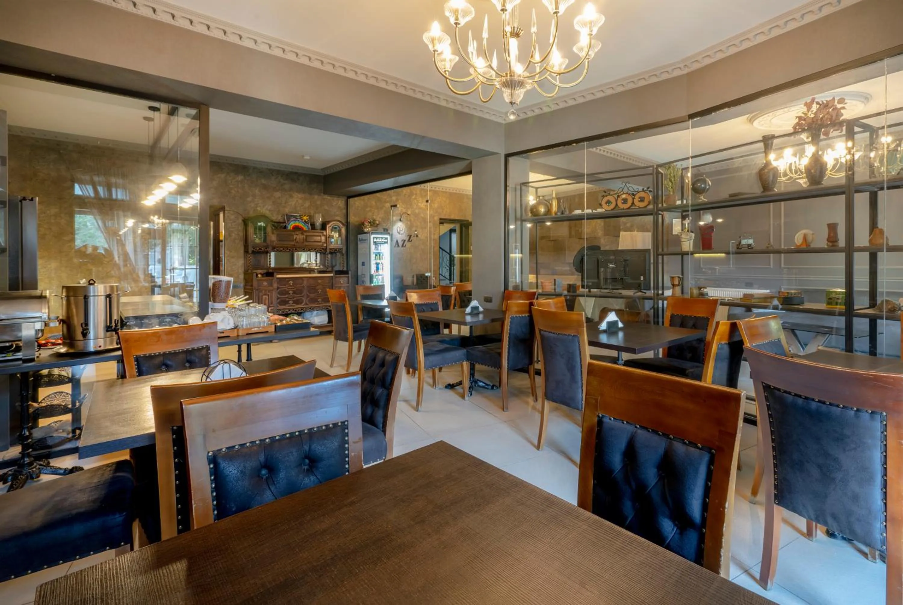 Buffet breakfast in Hotel Piazza Tbilisi