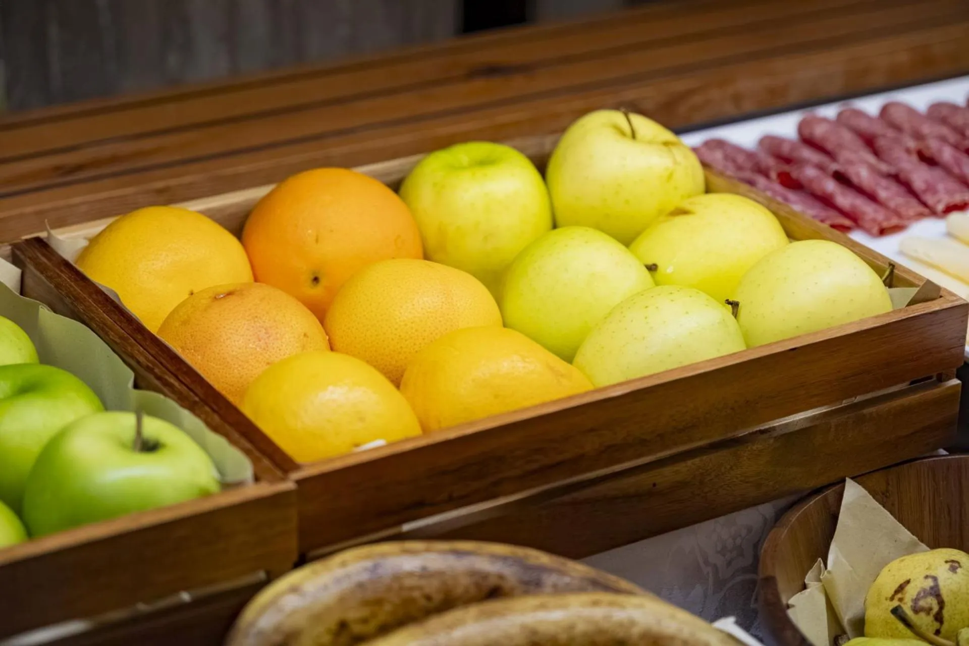 Food close-up in Hotel President - Vintage Hotel in centro