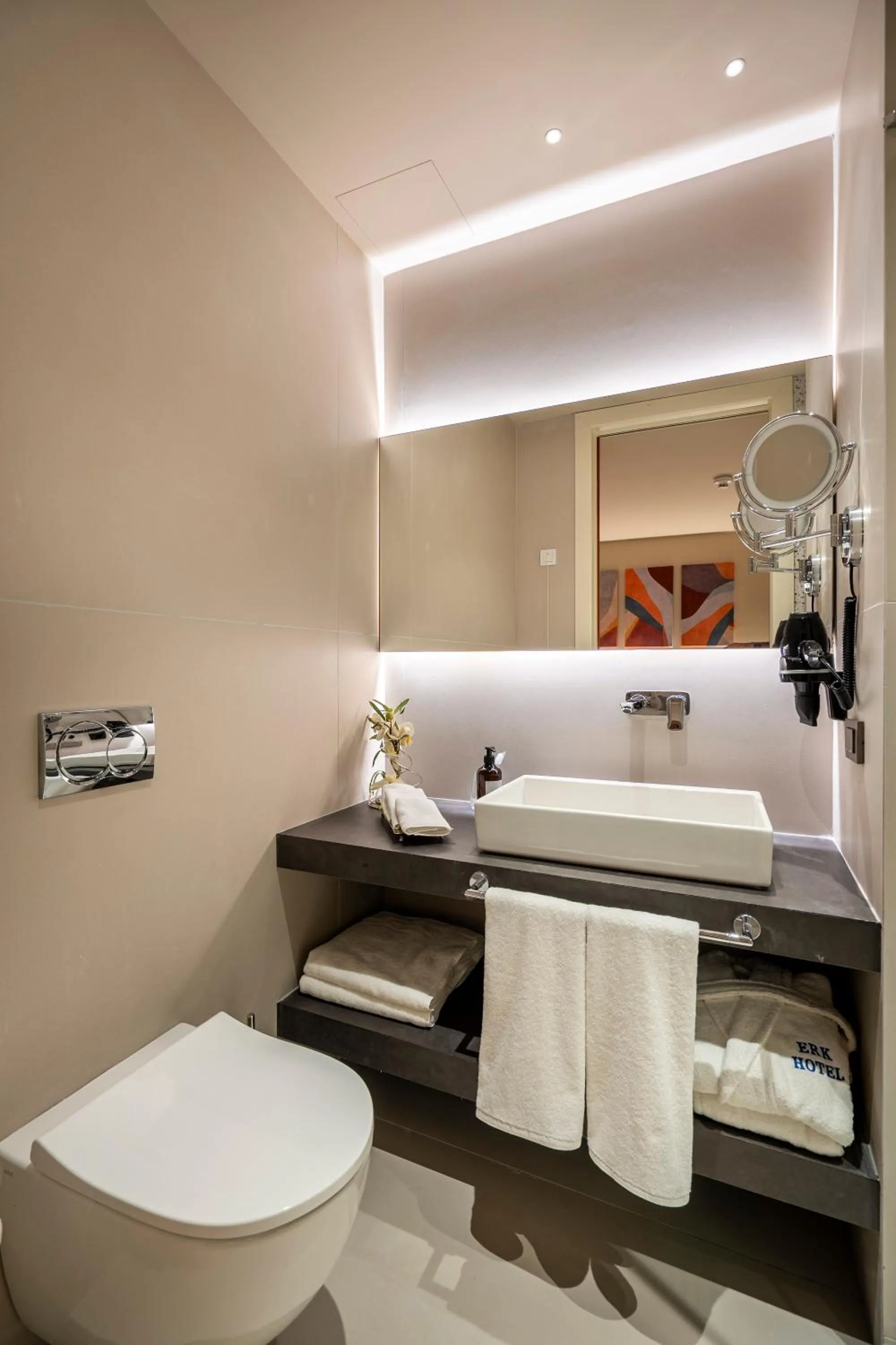 Bathroom in ERK Hotel