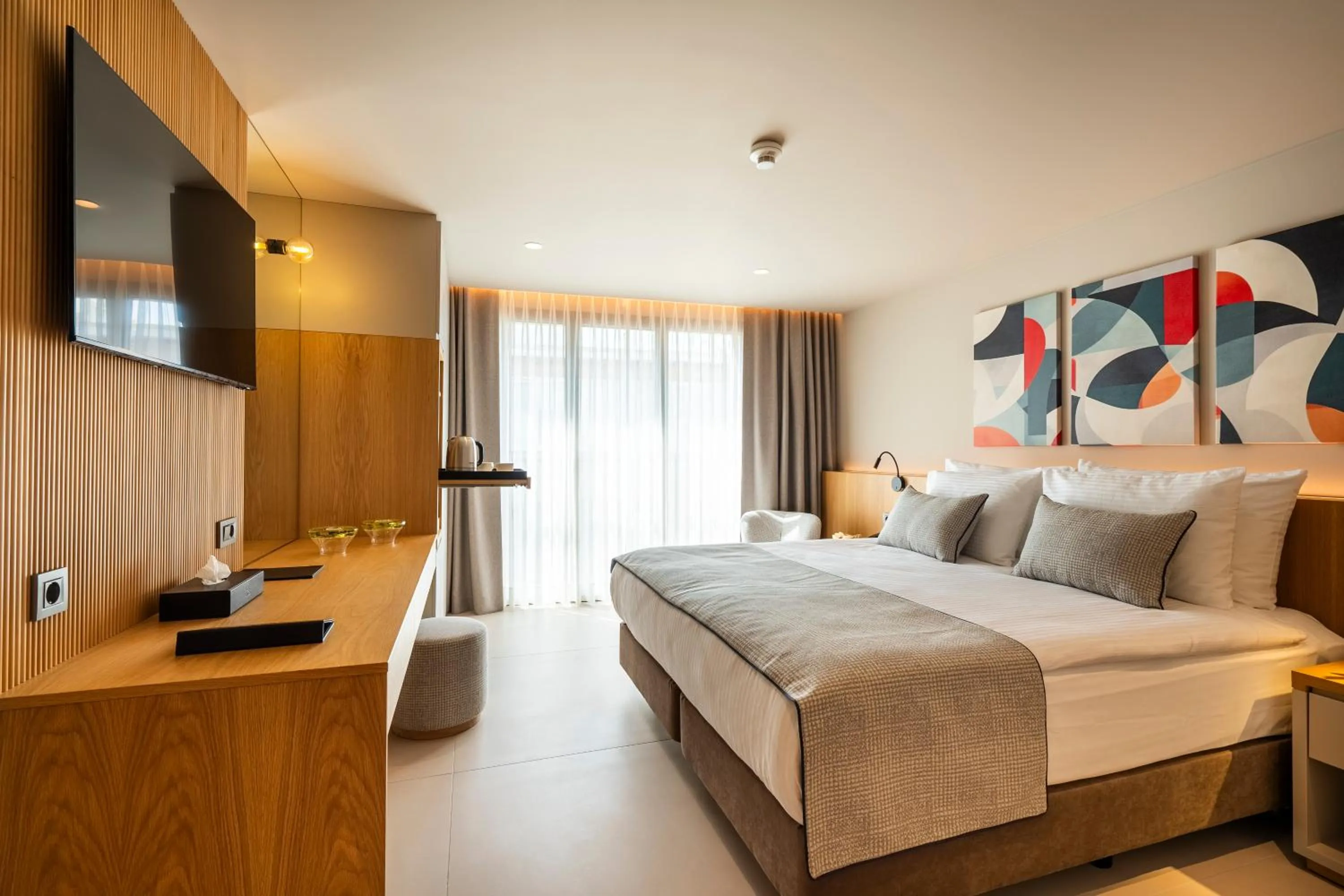 Photo of the whole room, Bed in ERK Hotel