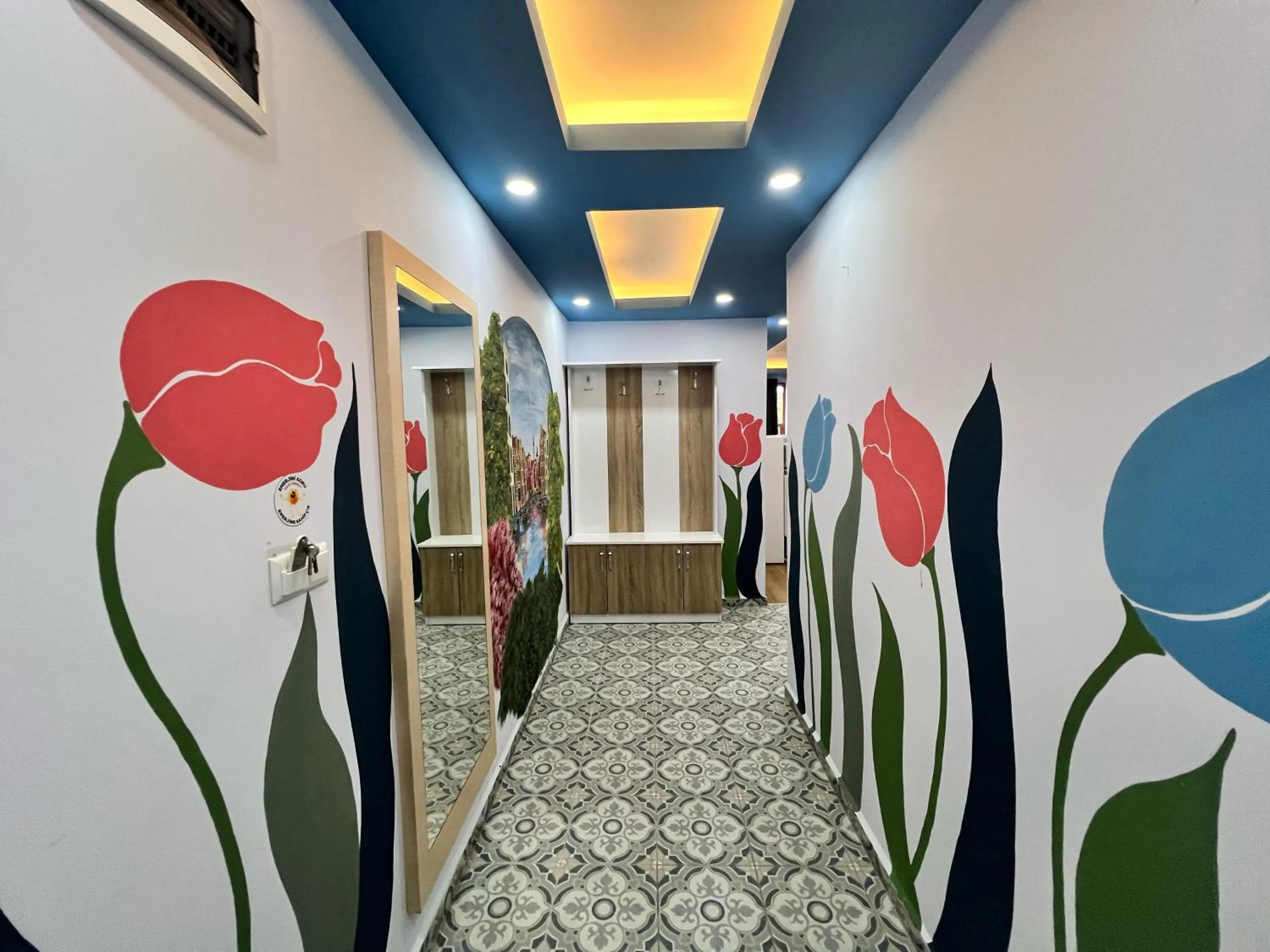 Decorative detail in Esma Apart Otel