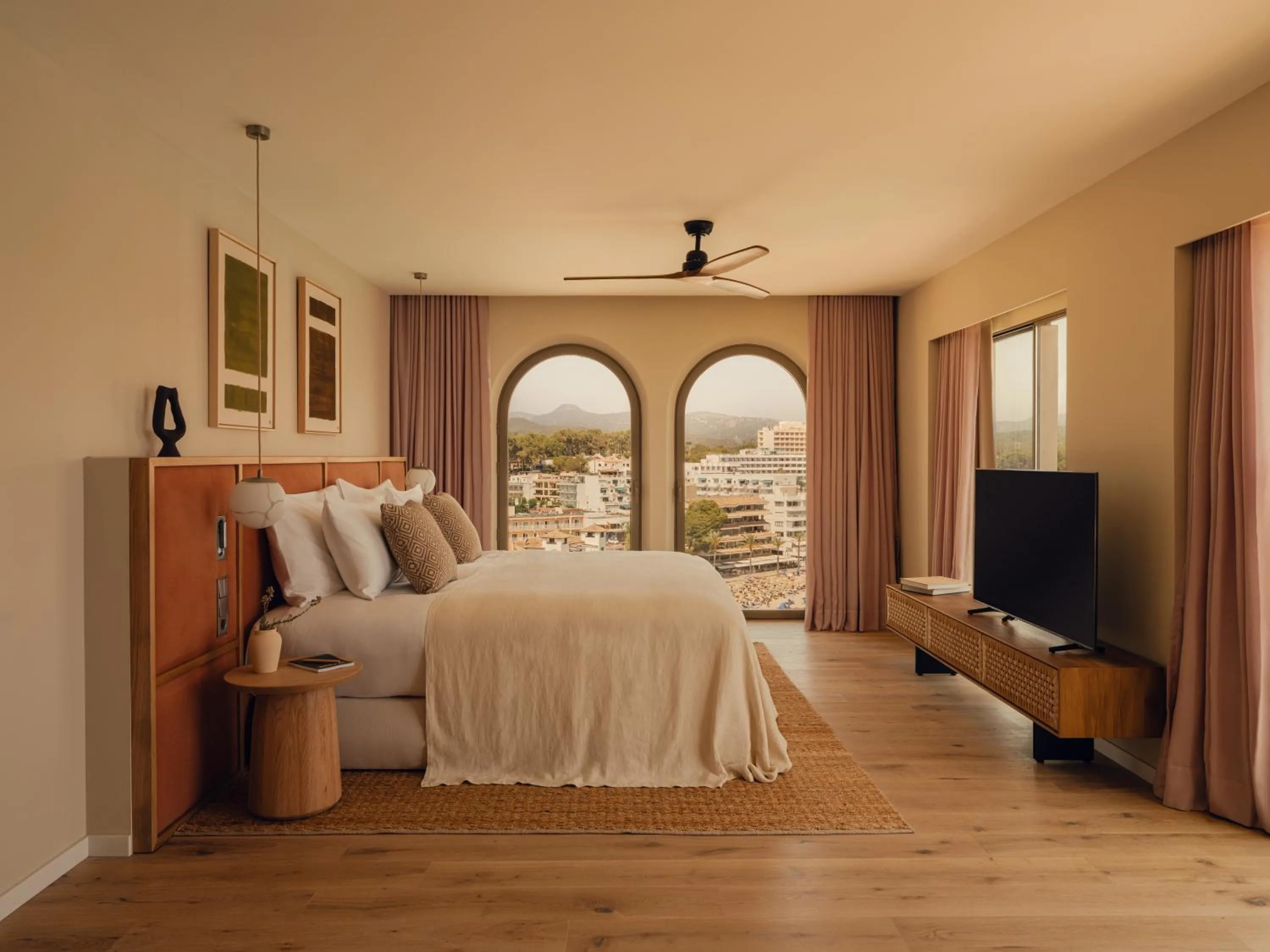 View (from property/room), Bed in Aethos Hotel Mallorca